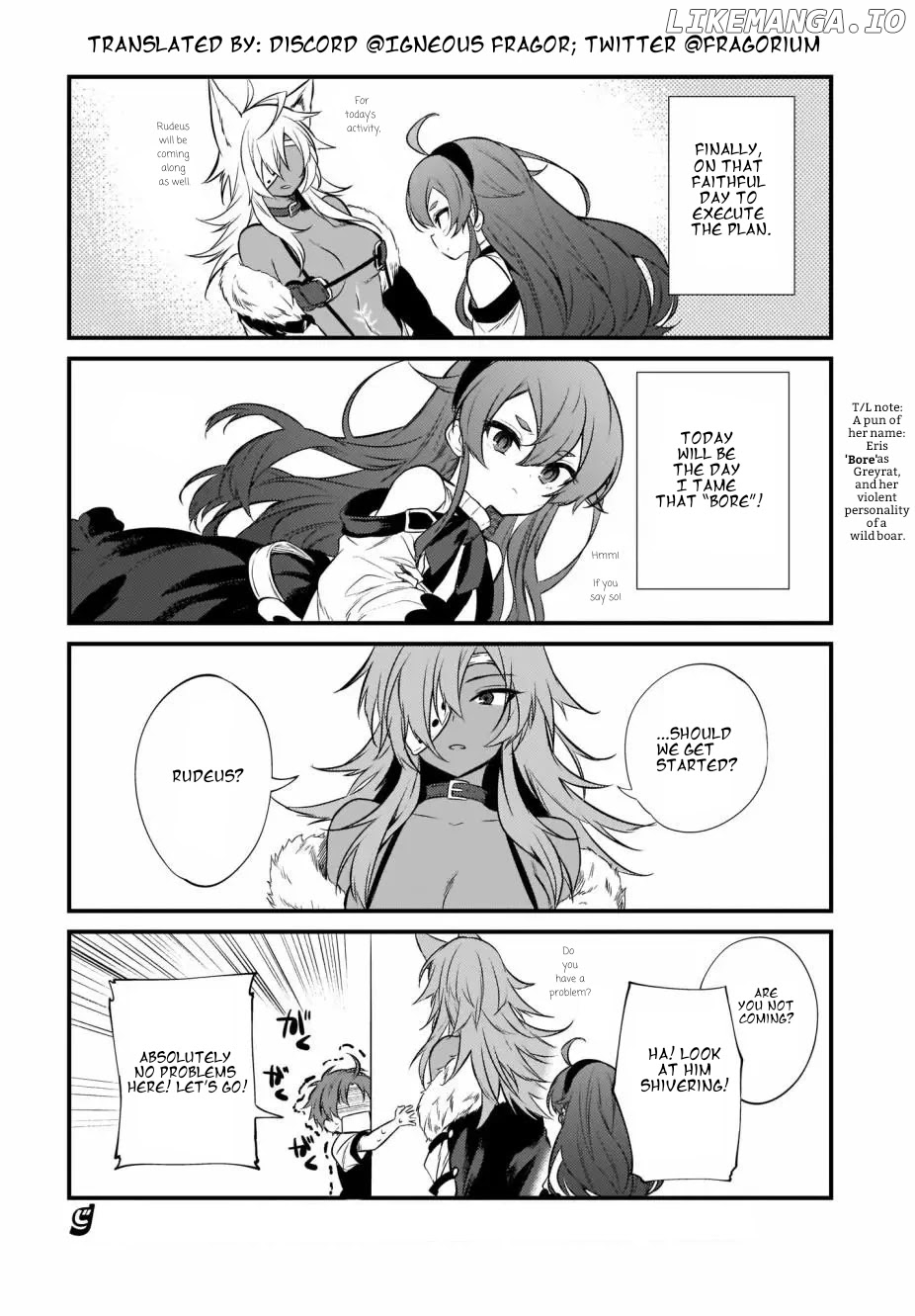 Mushoku Tensei: Even If It's a 4-Koma, I'll Get Serious chapter 7 - page 14