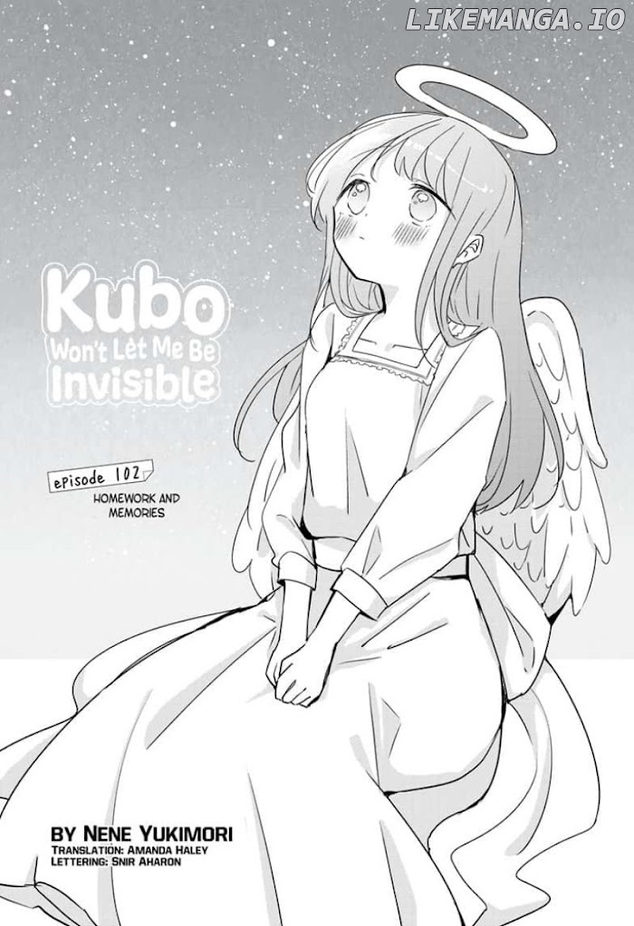 Kubo Won't Let Me Be Invisible chapter 102 - page 1