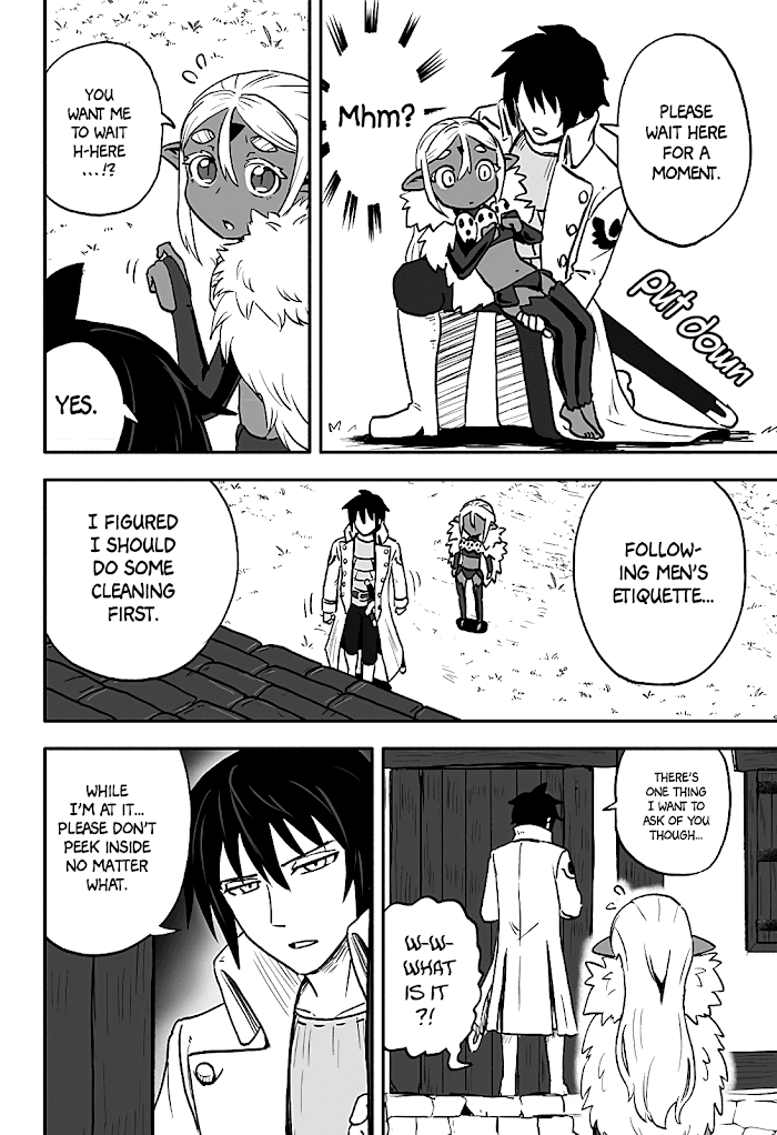 Aragae! Dark Elf-Chan chapter 3 - page 2