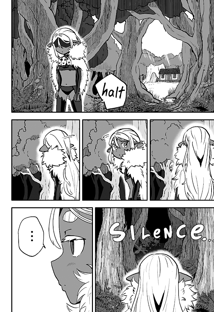 Aragae! Dark Elf-Chan chapter 3 - page 4