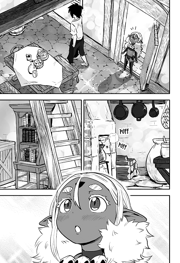 Aragae! Dark Elf-Chan chapter 3 - page 7