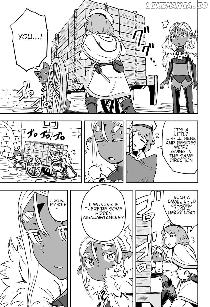 Aragae! Dark Elf-Chan chapter 19 - page 8