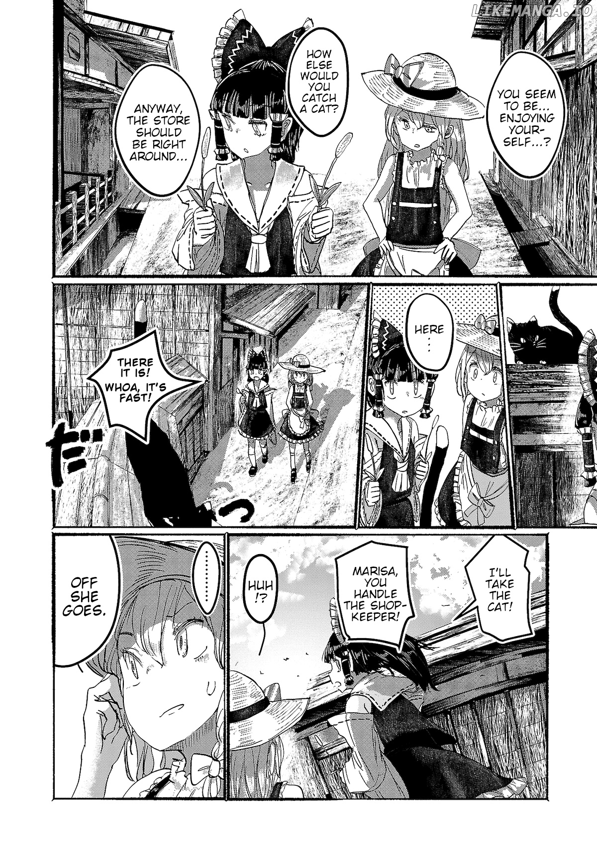 Touhou ~ The Gensokyo Of Humans chapter 8 - page 6