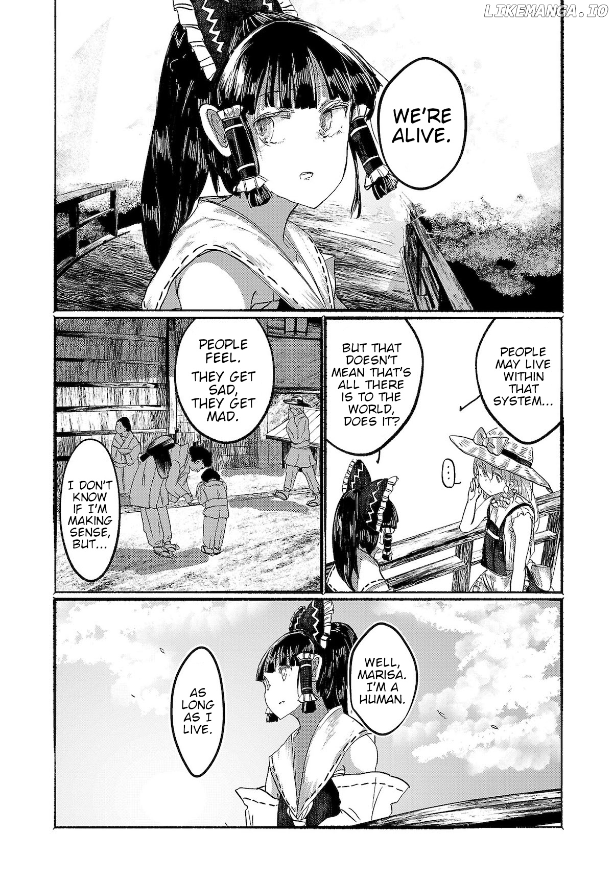 Touhou ~ The Gensokyo Of Humans chapter 9 - page 10