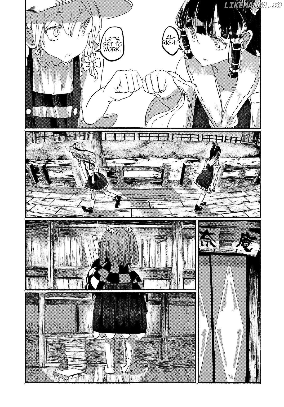 Touhou ~ The Gensokyo Of Humans chapter 9 - page 12