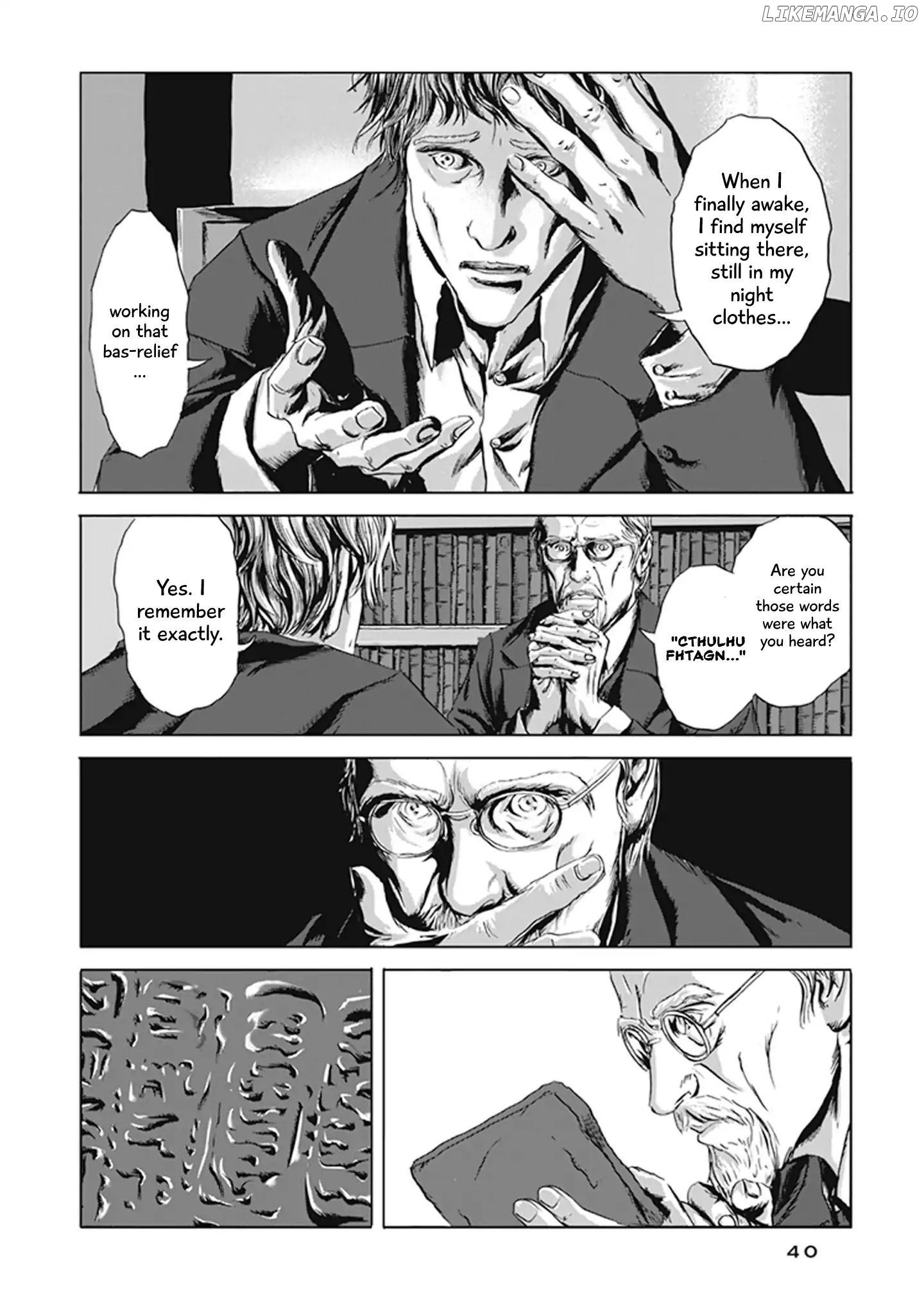 H.p. Lovecraft's The Call Of Cthulhu chapter 1 - page 36