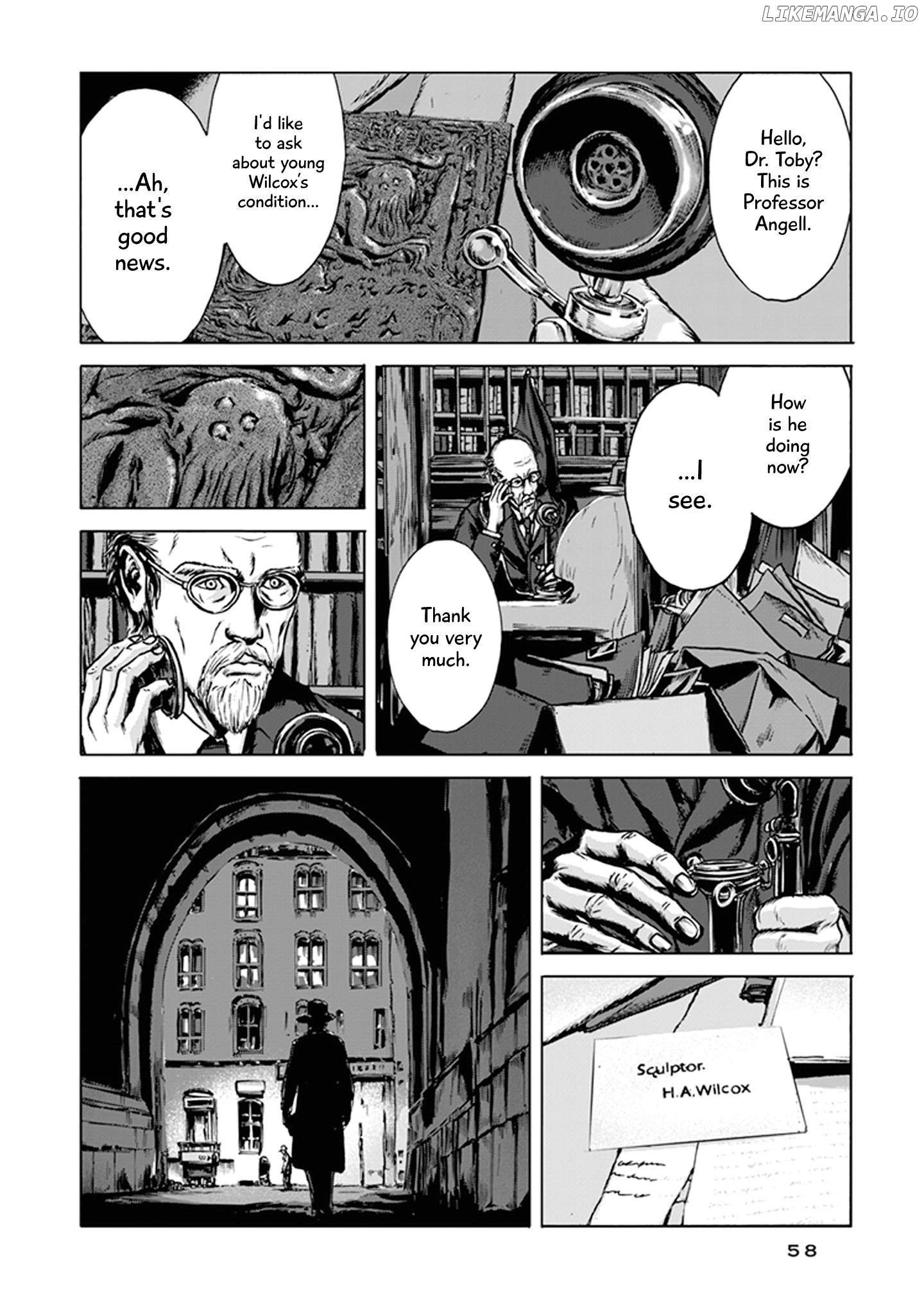 H.p. Lovecraft's The Call Of Cthulhu chapter 2 - page 7