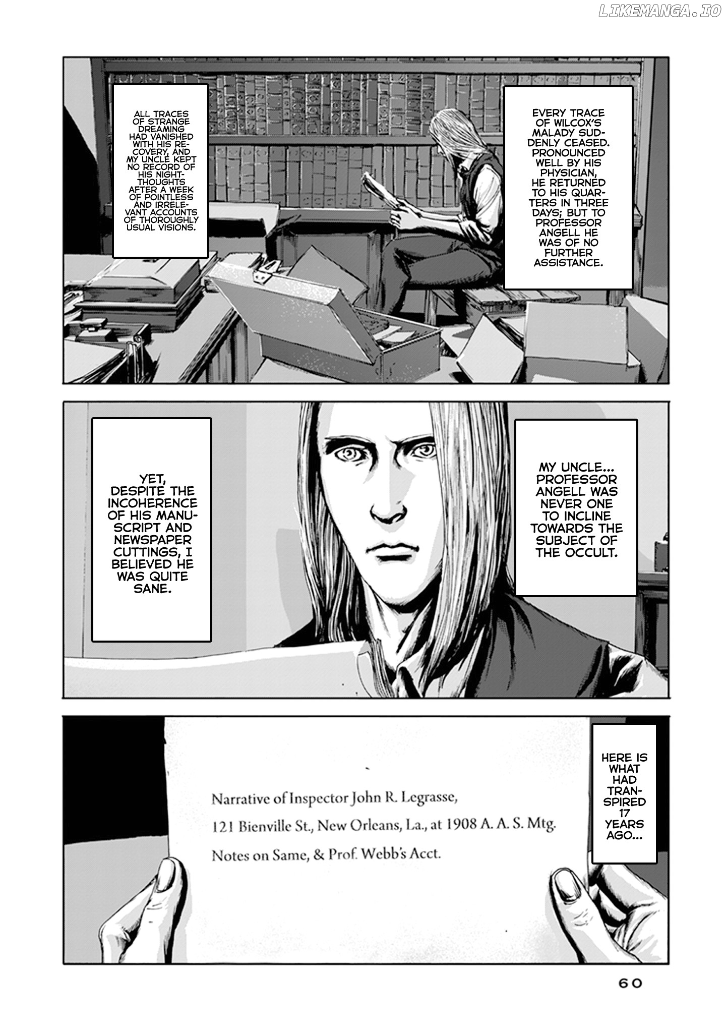 H.p. Lovecraft's The Call Of Cthulhu chapter 2 - page 9