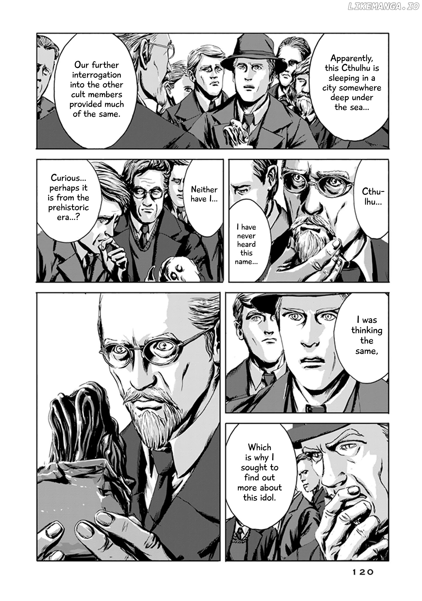 H.p. Lovecraft's The Call Of Cthulhu chapter 3 - page 33