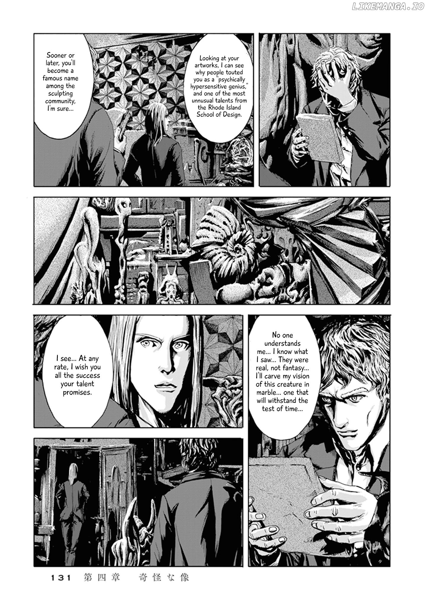 H.p. Lovecraft's The Call Of Cthulhu chapter 4 - page 8