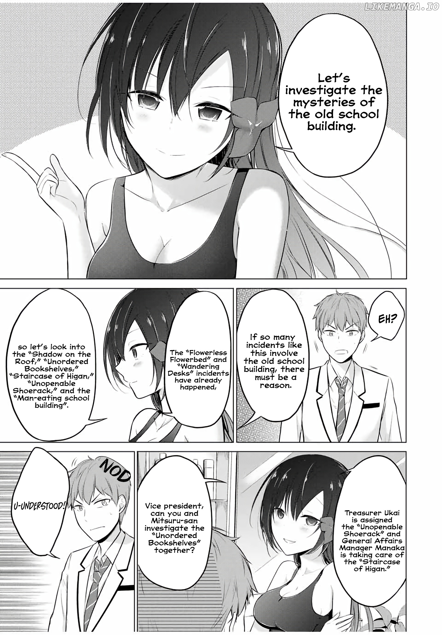 The Student Council President Solves Everything On The Bed chapter 7.1 - page 2