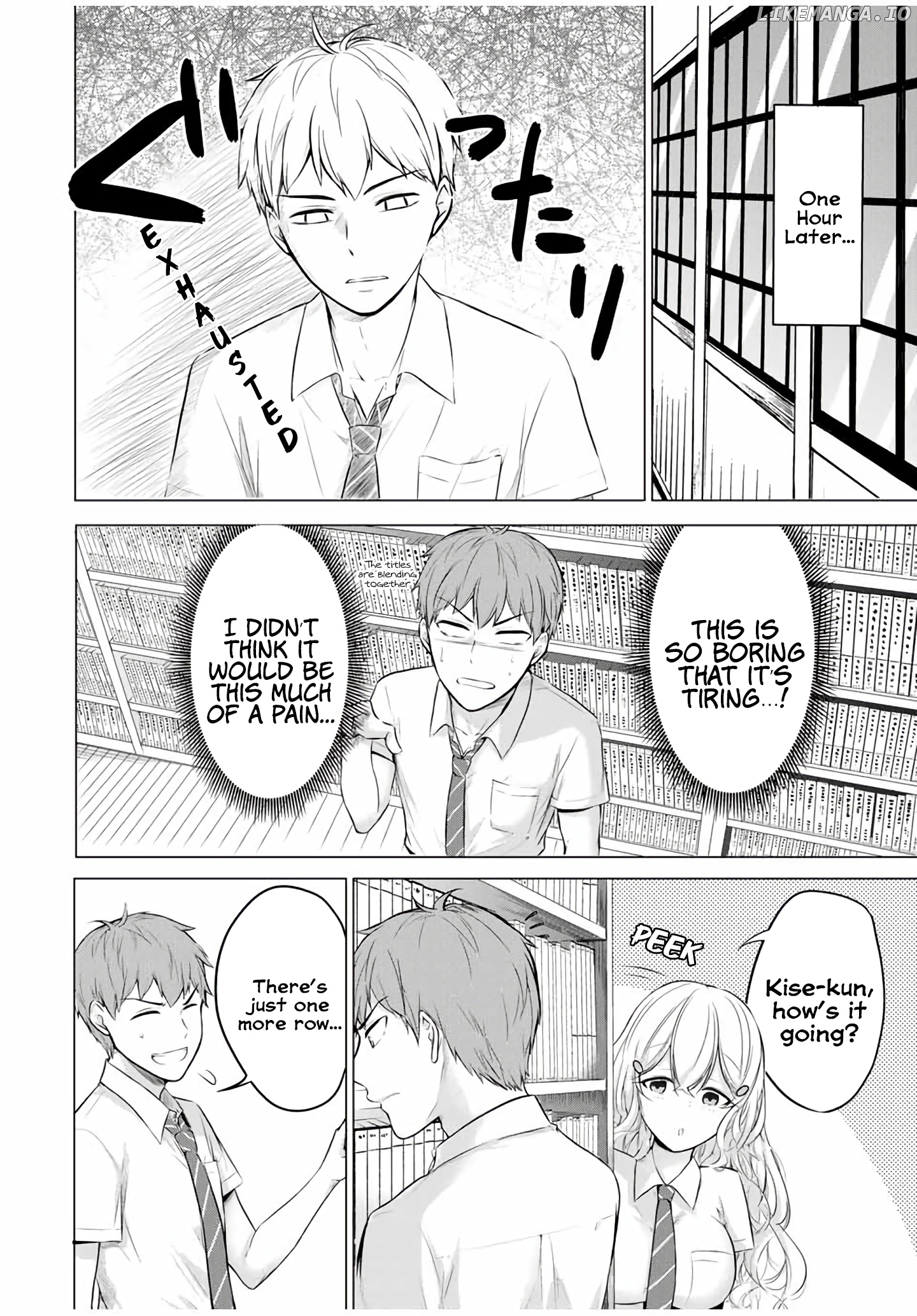 The Student Council President Solves Everything On The Bed chapter 7.1 - page 7