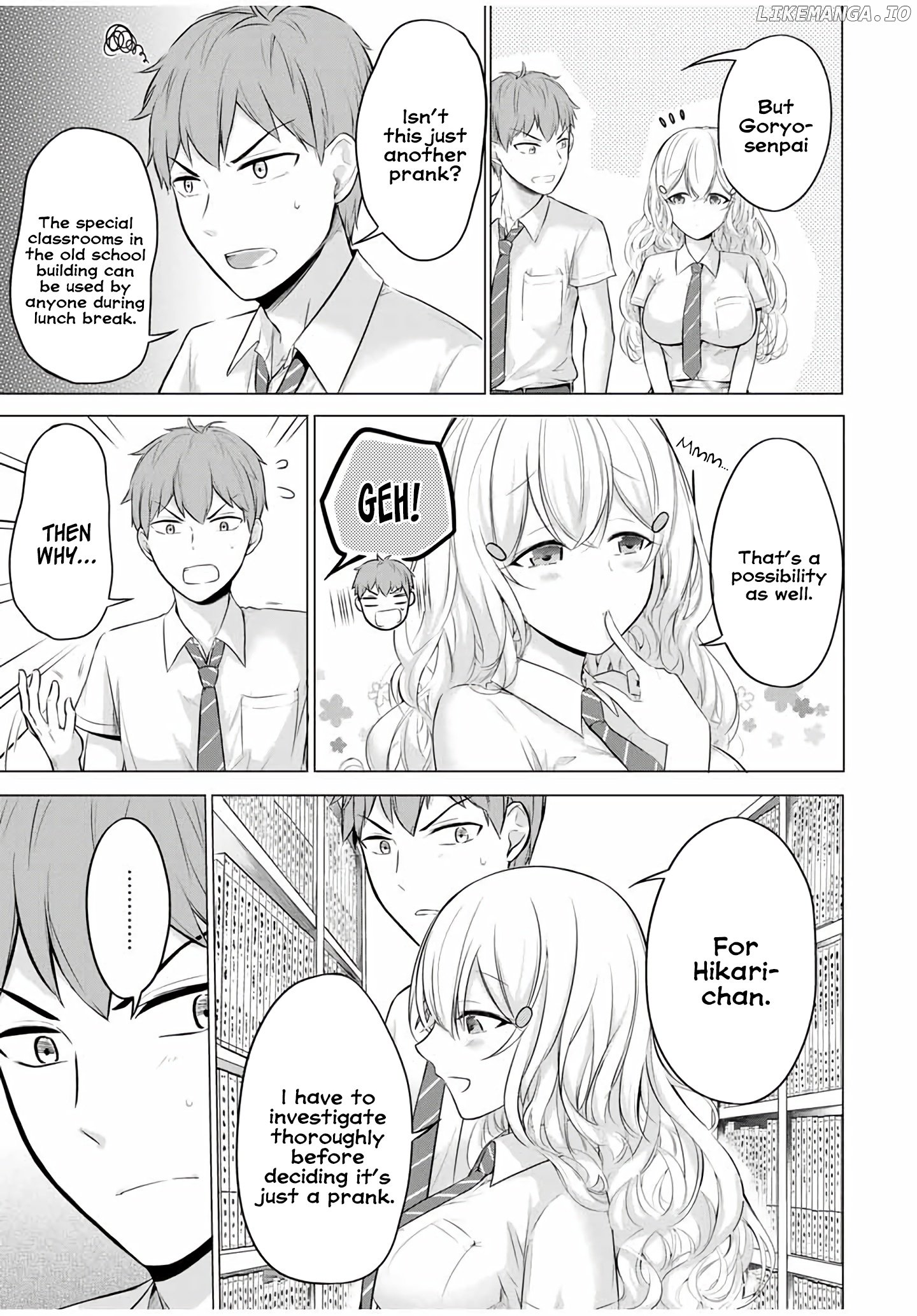 The Student Council President Solves Everything On The Bed chapter 7.1 - page 8