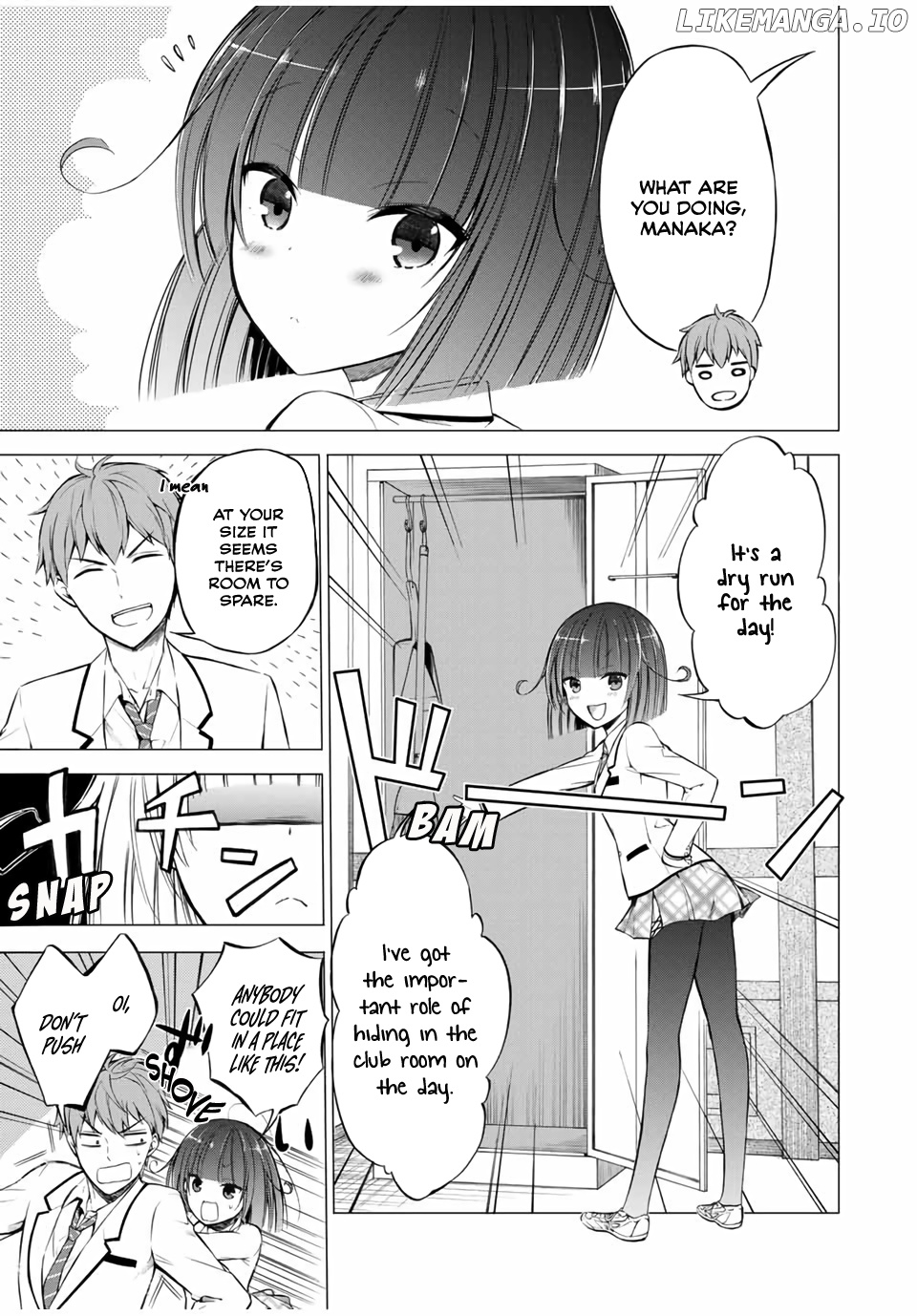 The Student Council President Solves Everything On The Bed chapter 5.5 - page 2