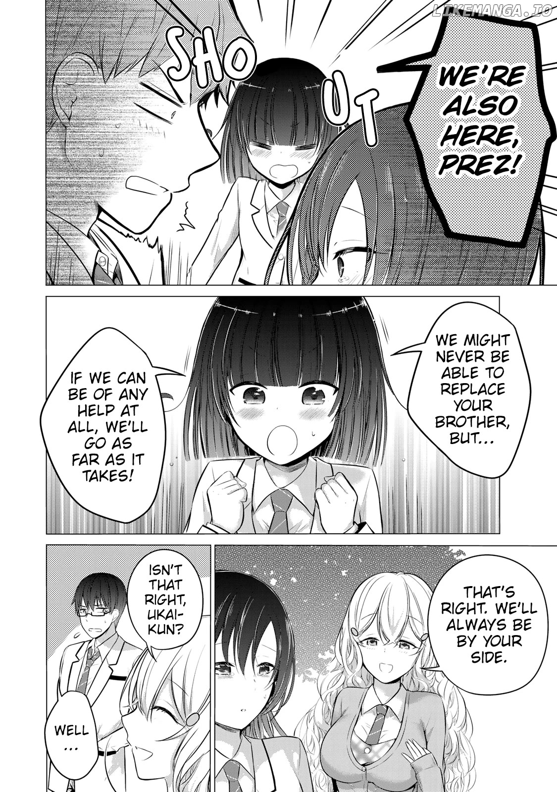 The Student Council President Solves Everything On The Bed chapter 13 - page 33