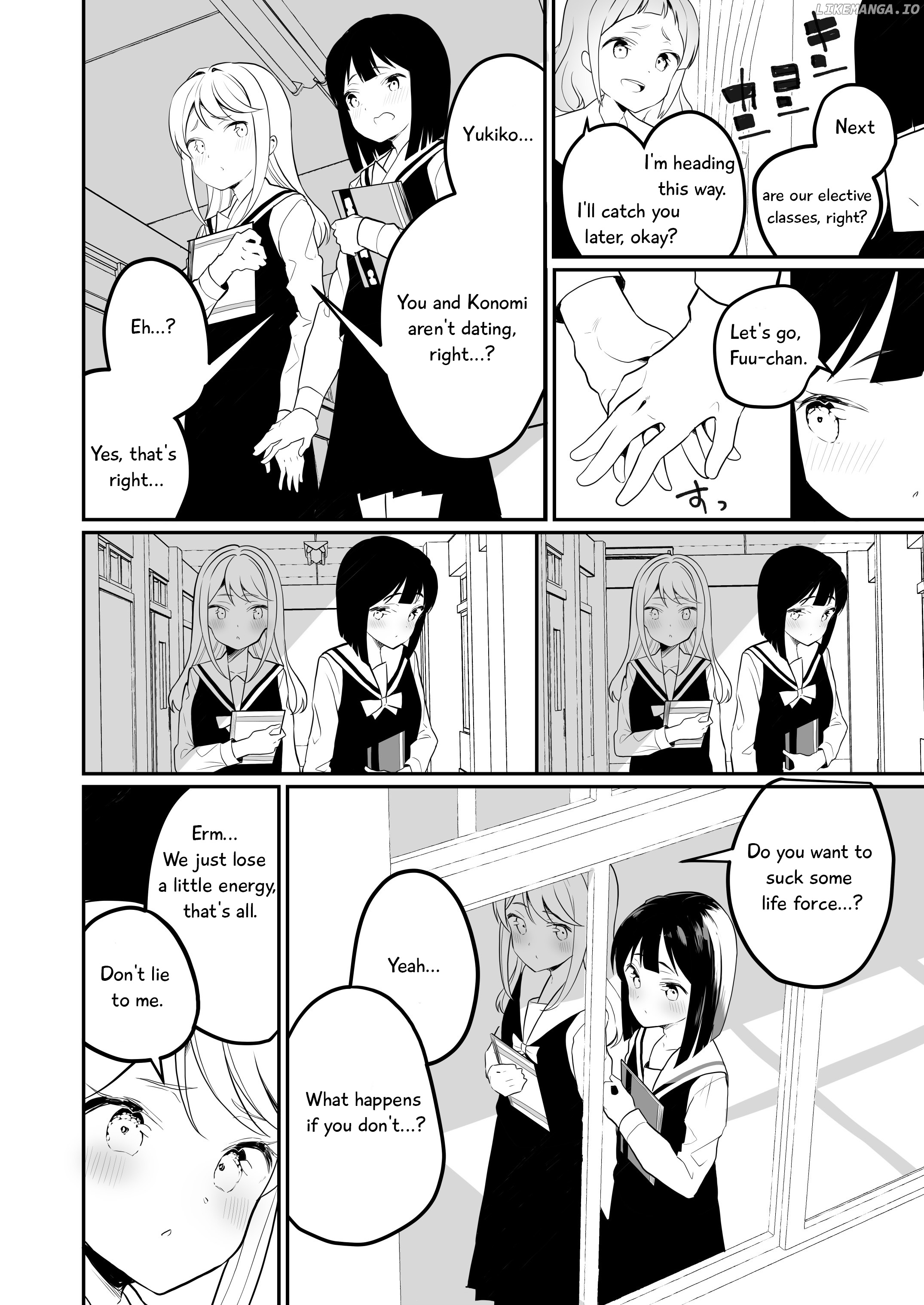 a Succubus Yuri Story chapter 14 - page 1