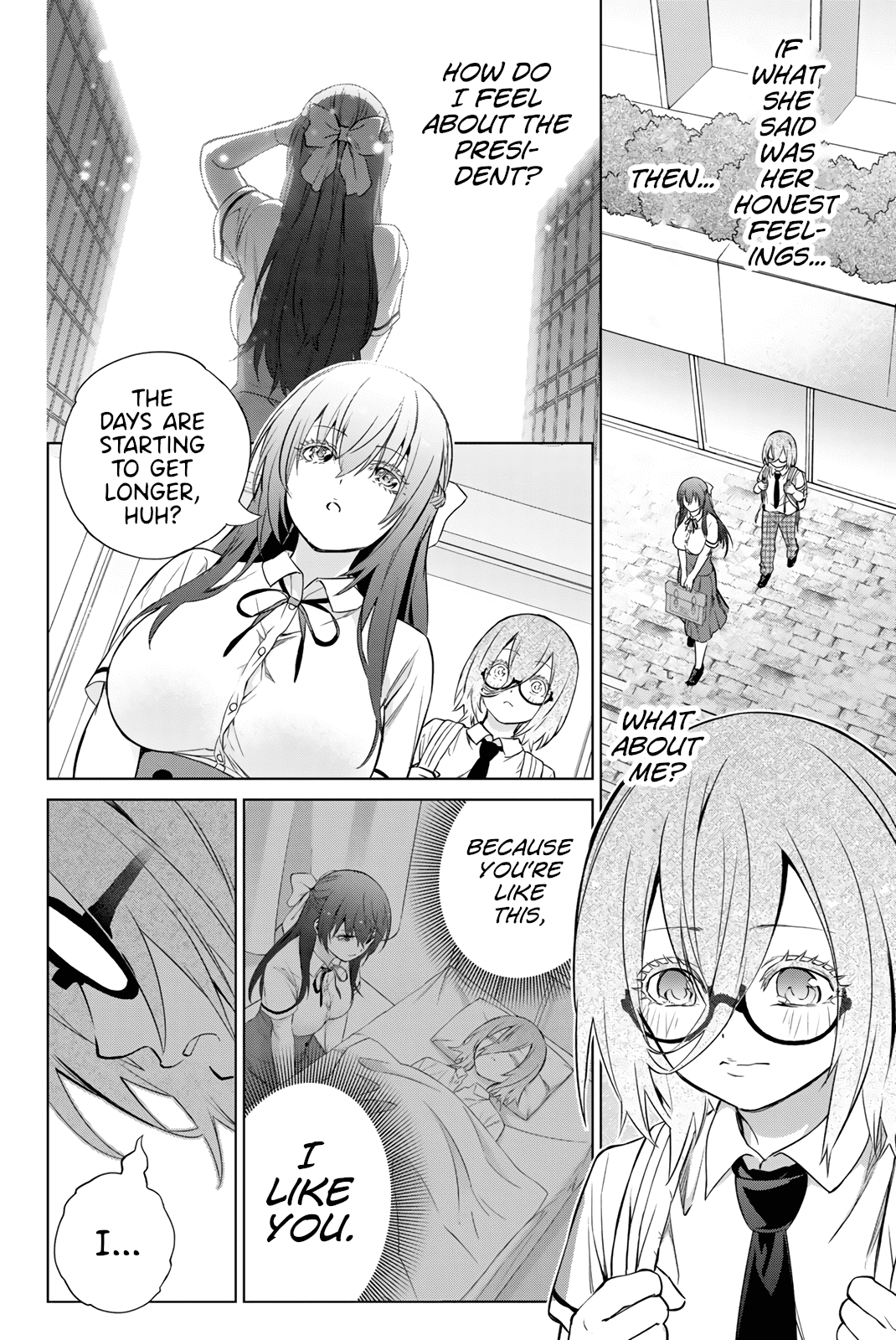 My Senpai Is After My Life chapter 38 - page 5