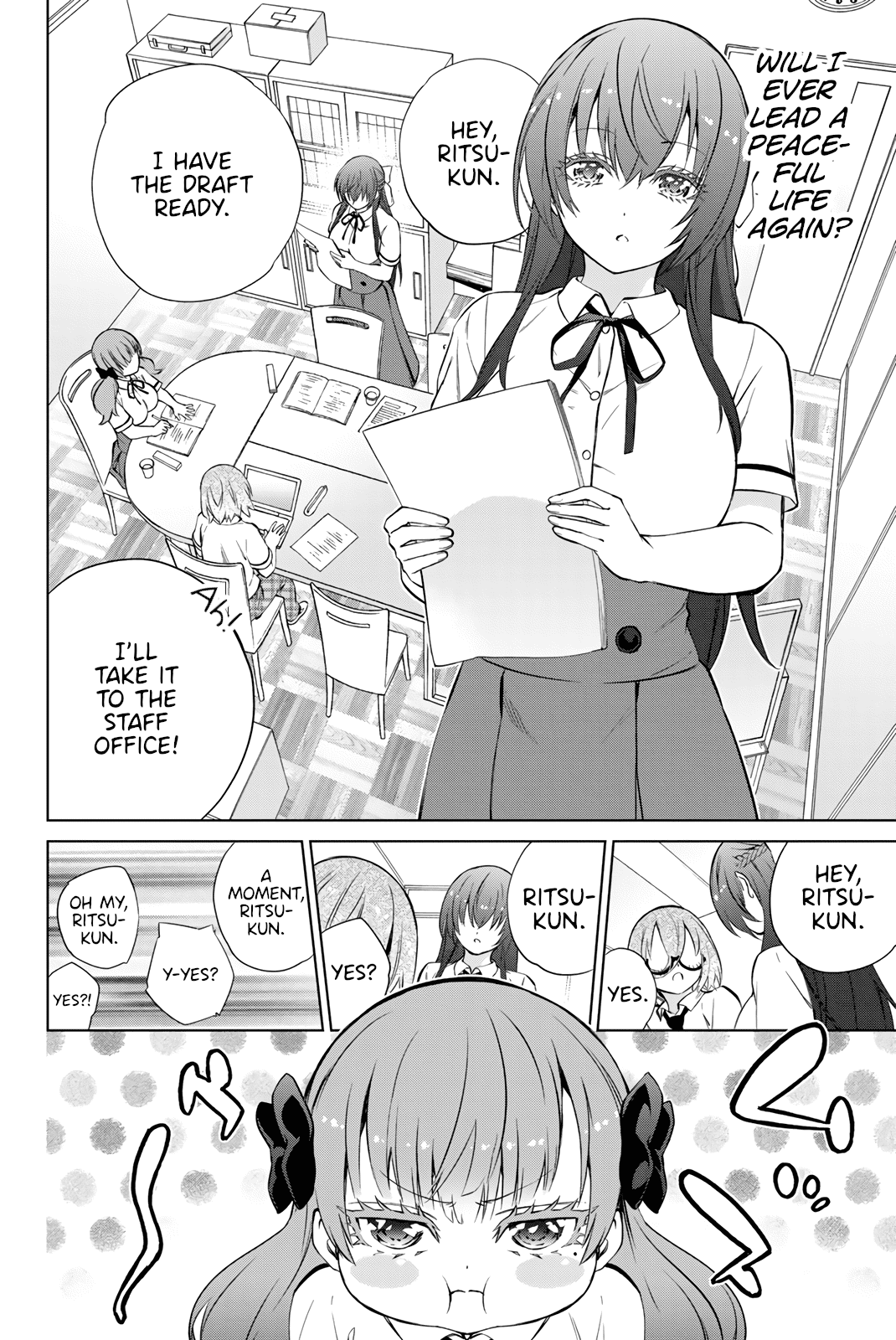 My Senpai Is After My Life chapter 33 - page 3