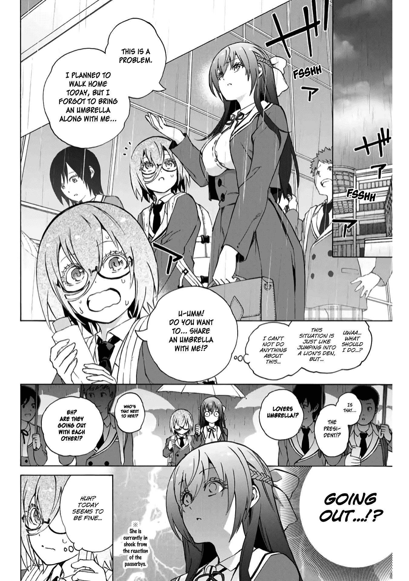 My Senpai Is After My Life chapter 8 - page 2