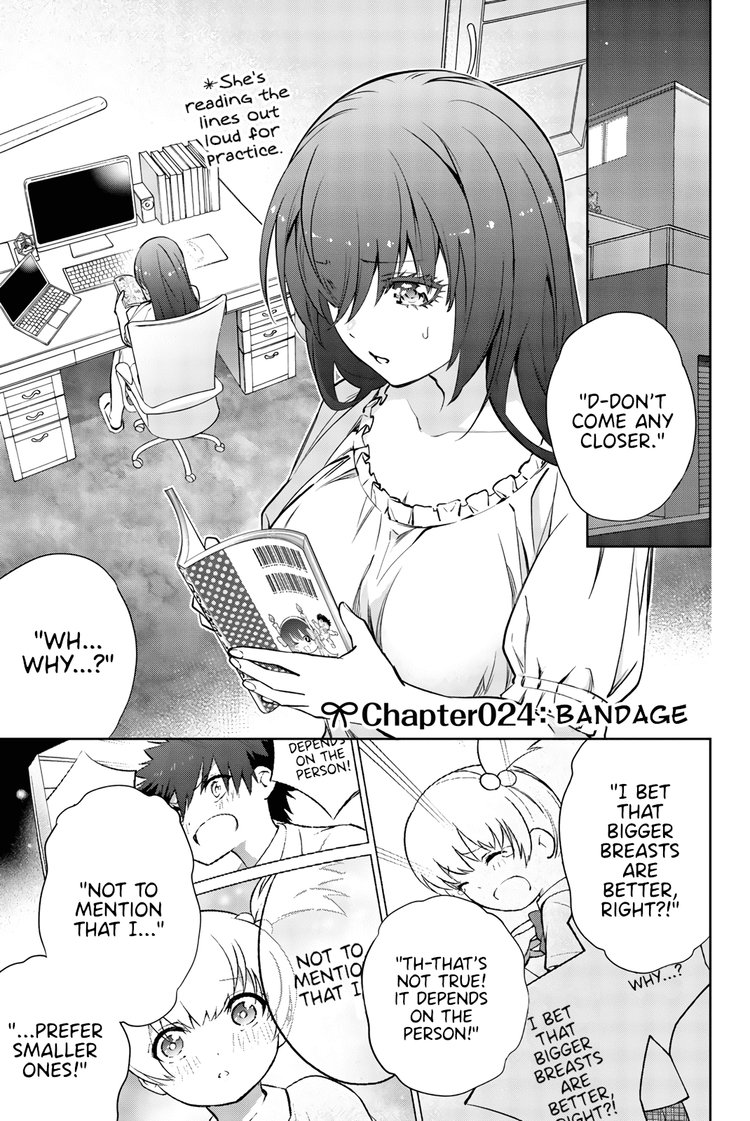 My Senpai Is After My Life chapter 24 - page 1