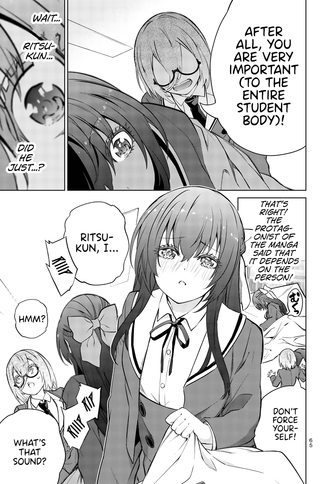 My Senpai Is After My Life chapter 24 - page 7