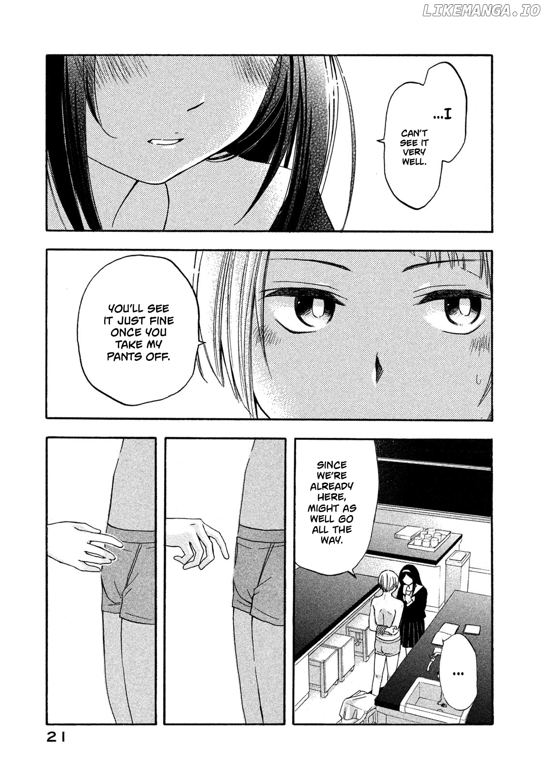 Hanazono And Kazoe's Bizzare After School Rendezvous chapter 1 - page 19