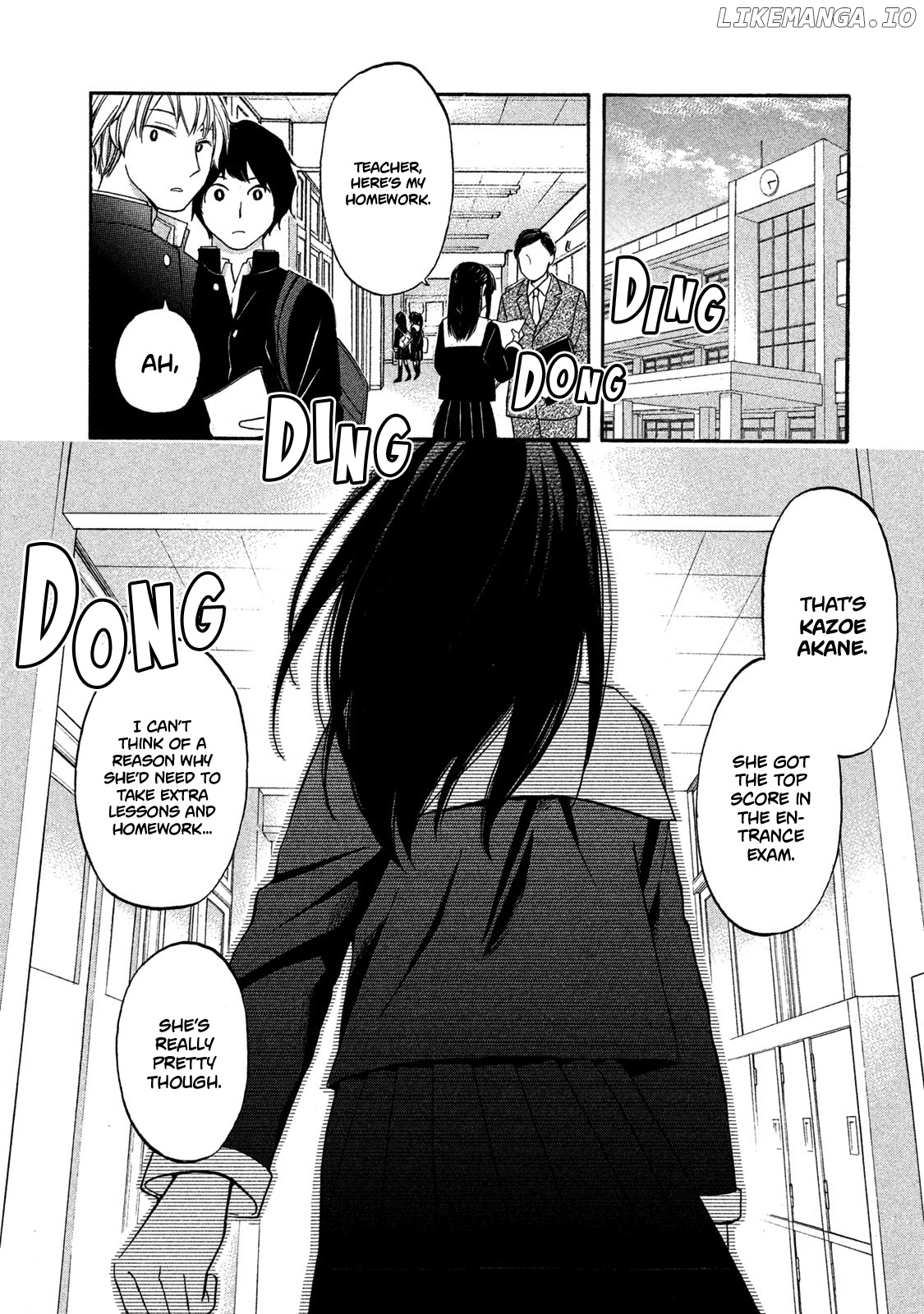 Hanazono And Kazoe's Bizzare After School Rendezvous chapter 1 - page 2