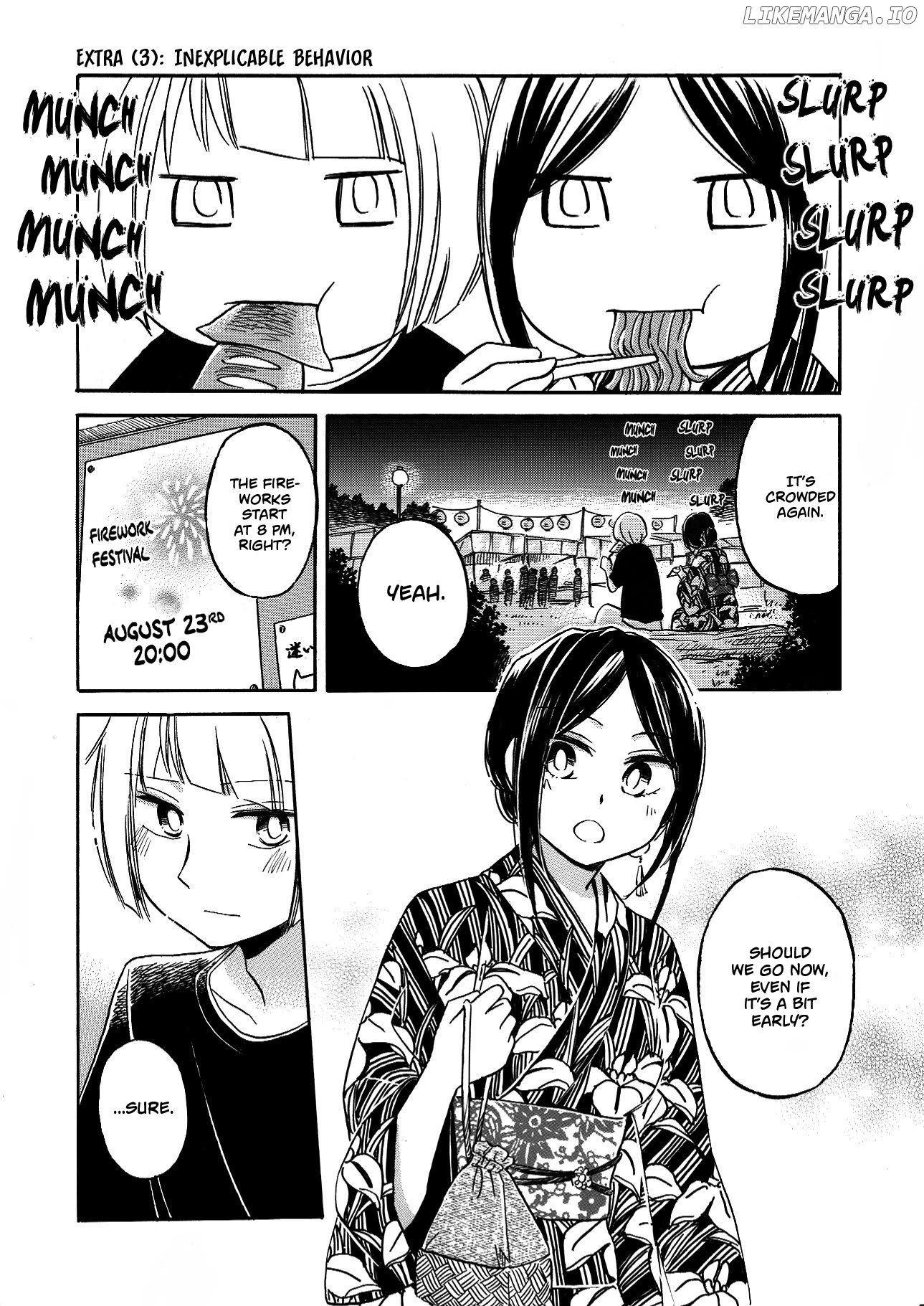 Hanazono And Kazoe's Bizzare After School Rendezvous chapter 29 - page 7