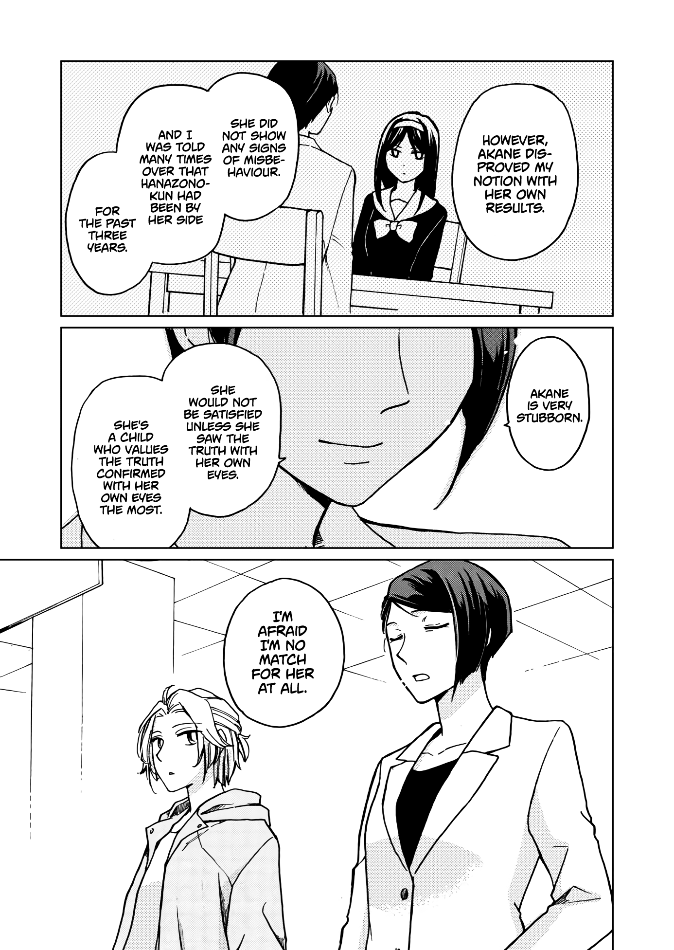 Hanazono And Kazoe's Bizzare After School Rendezvous chapter 33 - page 5