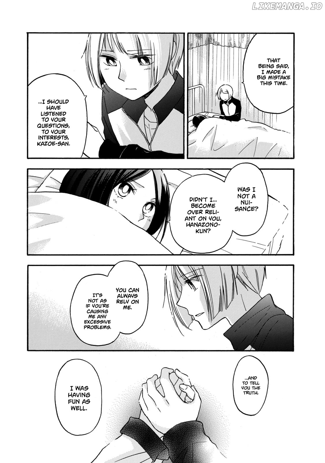 Hanazono And Kazoe's Bizzare After School Rendezvous chapter 26 - page 9