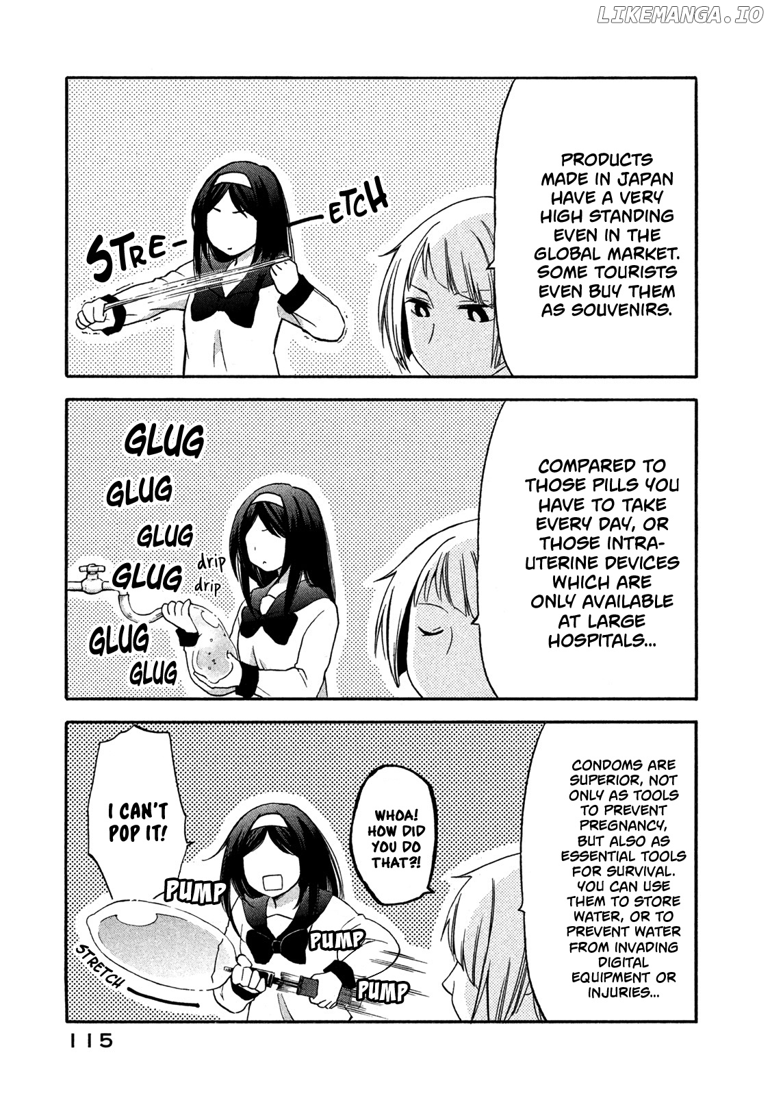 Hanazono And Kazoe's Bizzare After School Rendezvous chapter 6 - page 13