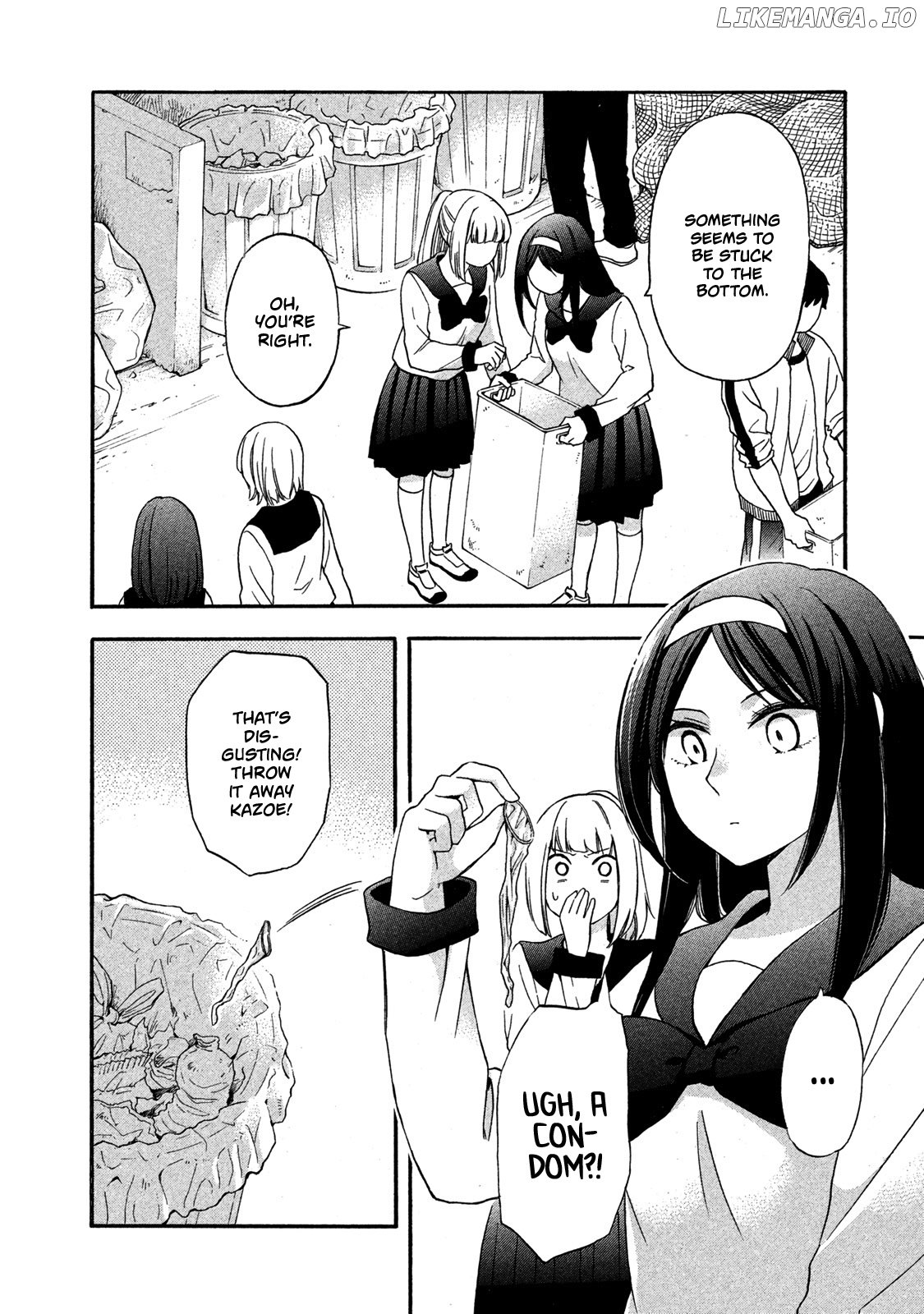 Hanazono And Kazoe's Bizzare After School Rendezvous chapter 6 - page 4