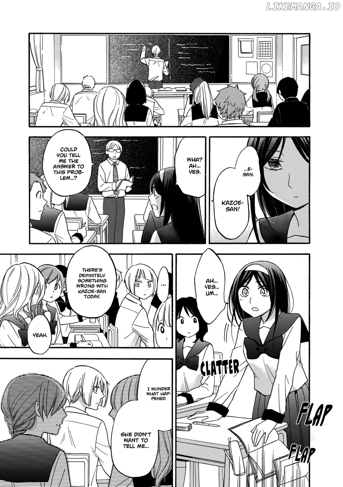 Hanazono And Kazoe's Bizzare After School Rendezvous chapter 25 - page 3