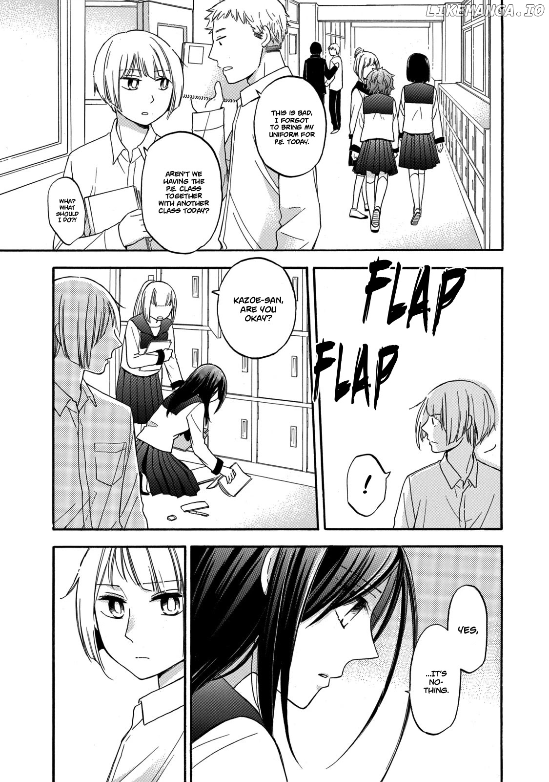 Hanazono And Kazoe's Bizzare After School Rendezvous chapter 25 - page 6