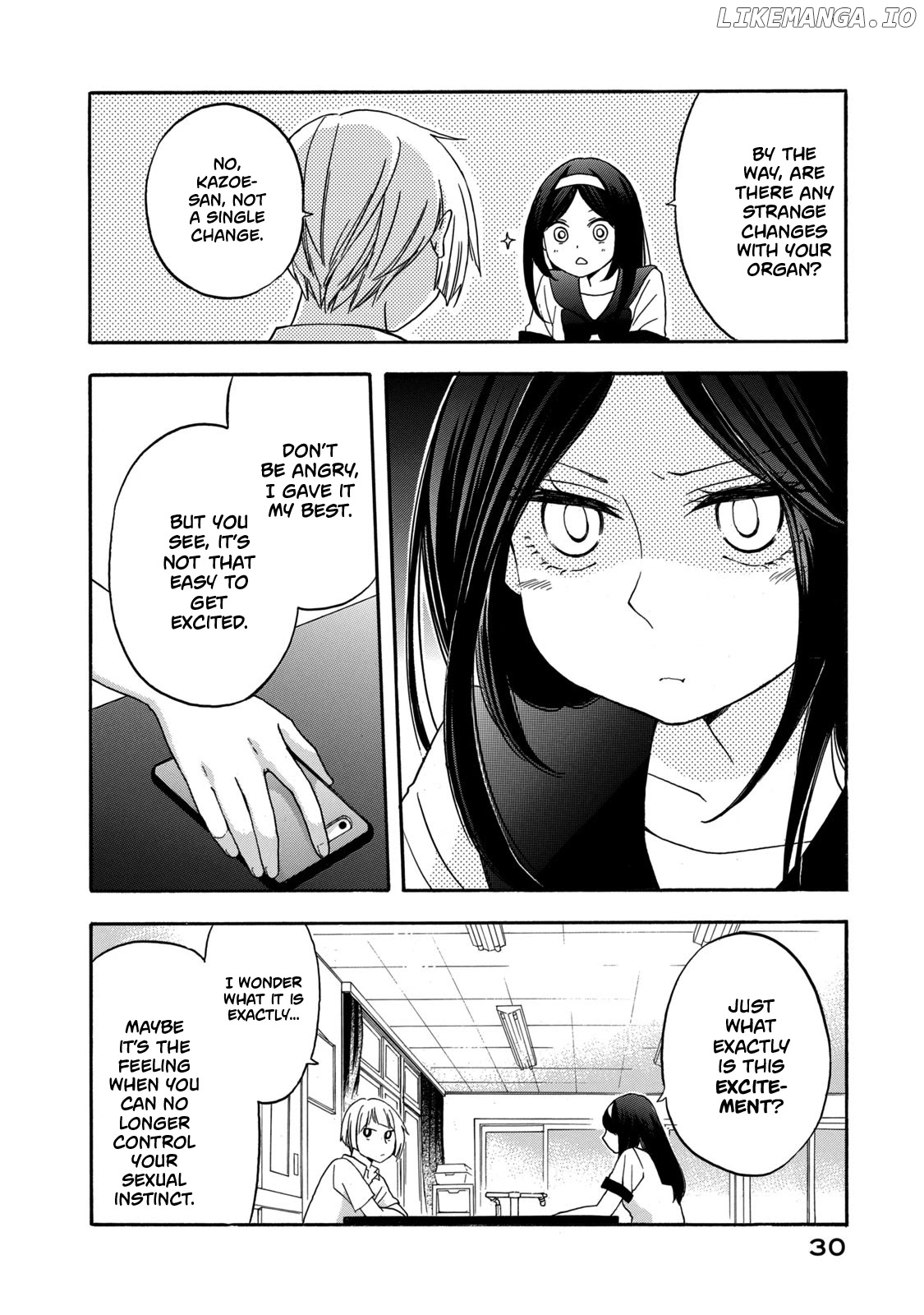 Hanazono And Kazoe's Bizzare After School Rendezvous chapter 10 - page 10