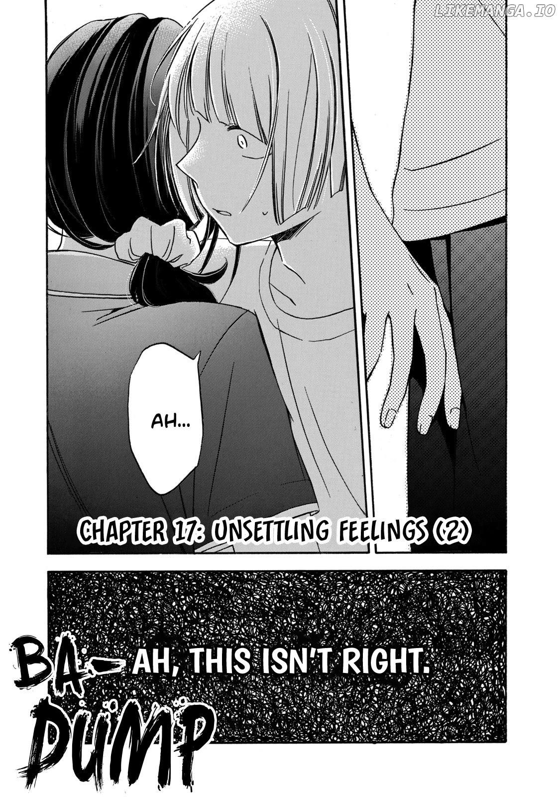 Hanazono And Kazoe's Bizzare After School Rendezvous chapter 17 - page 1