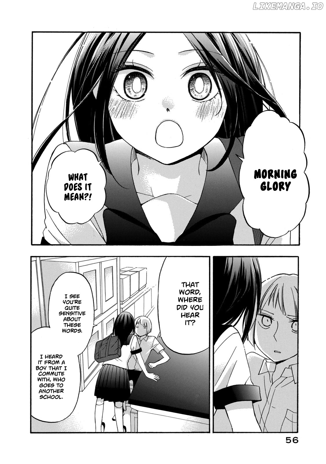 Hanazono And Kazoe's Bizzare After School Rendezvous chapter 12 - page 2