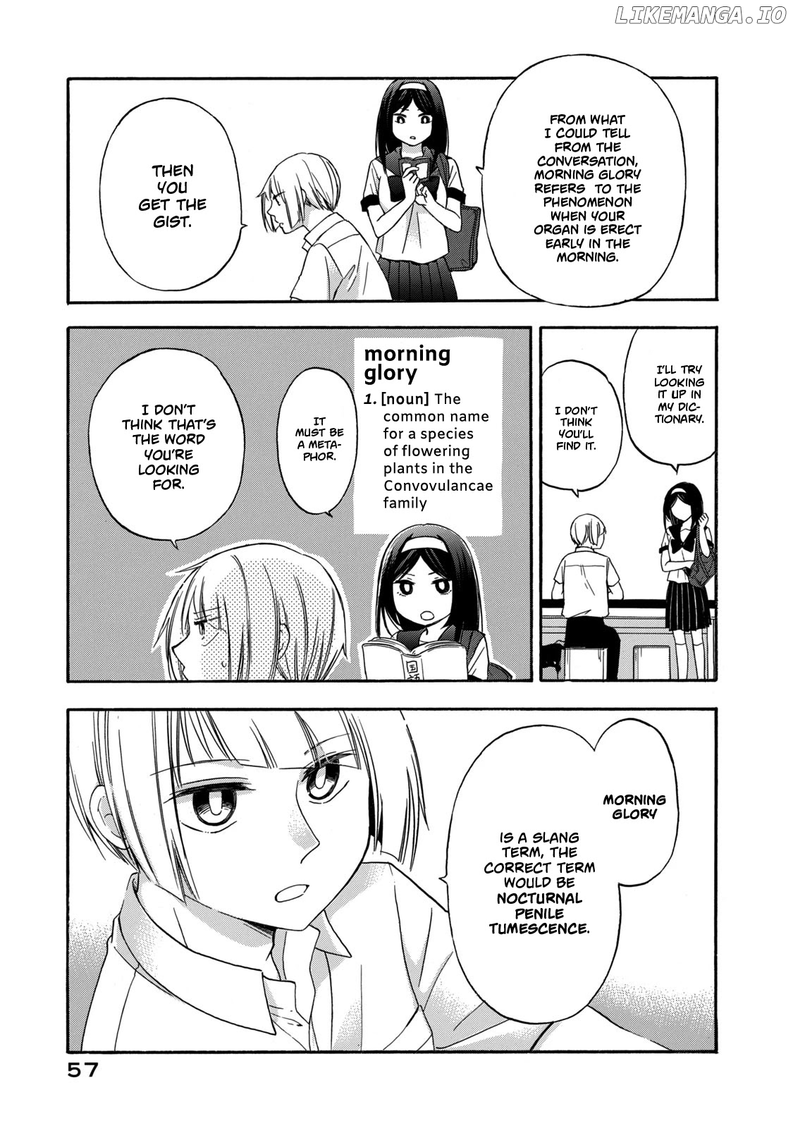 Hanazono And Kazoe's Bizzare After School Rendezvous chapter 12 - page 3