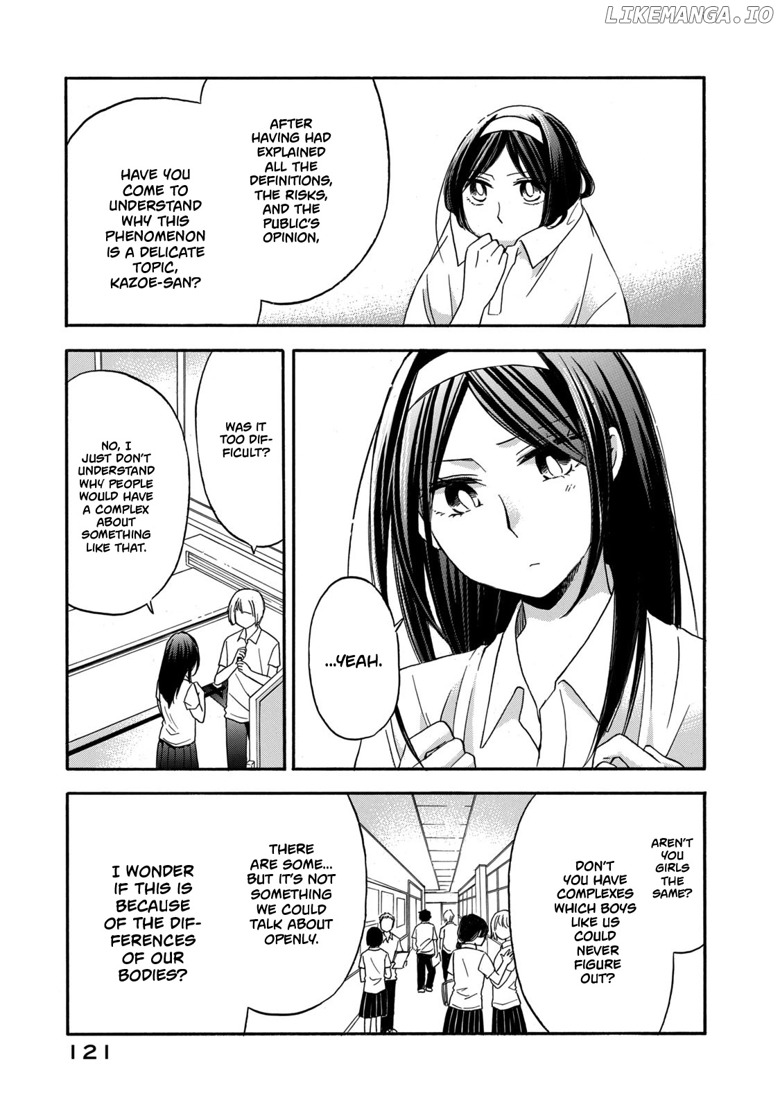 Hanazono And Kazoe's Bizzare After School Rendezvous chapter 15 - page 13