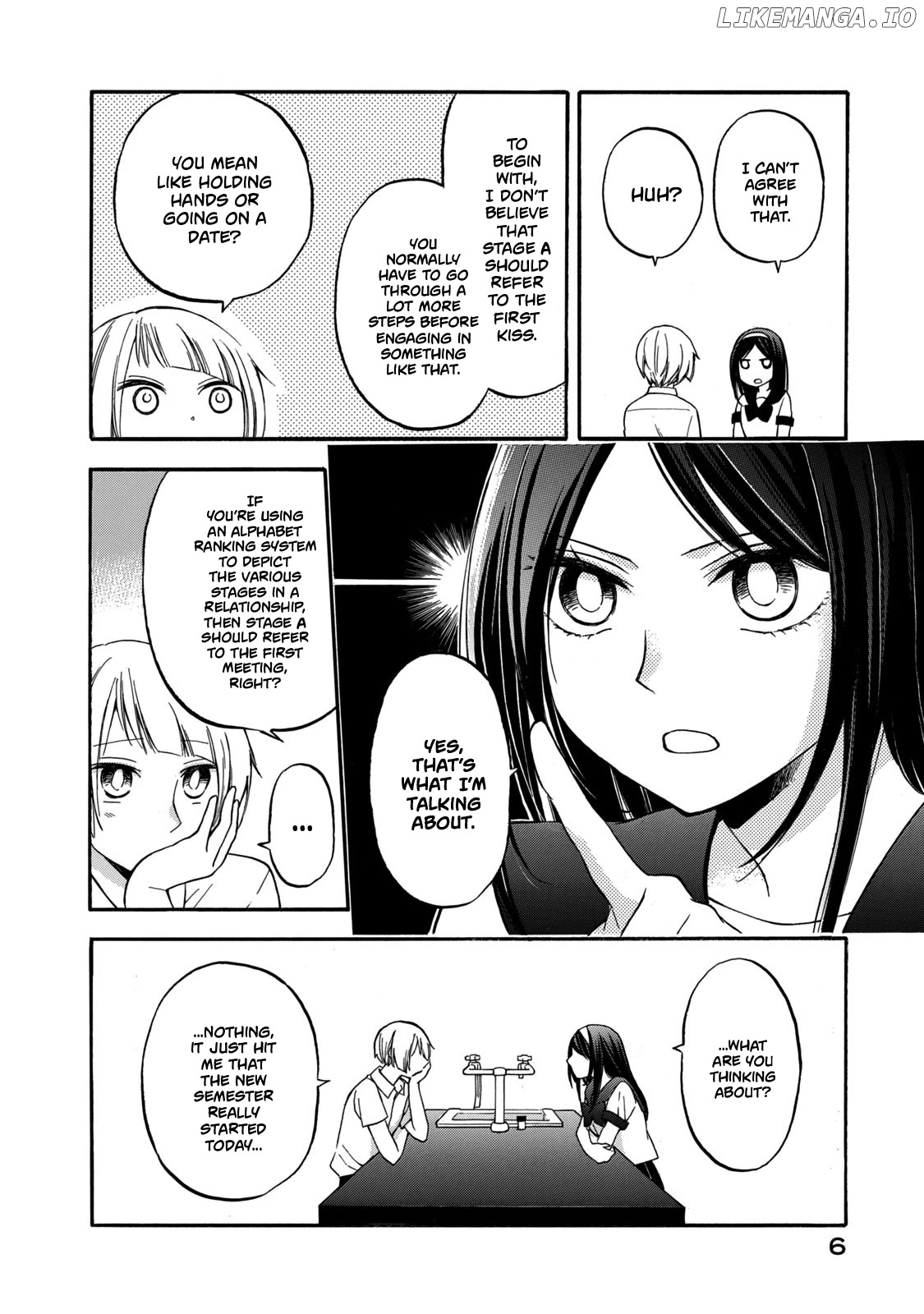 Hanazono And Kazoe's Bizzare After School Rendezvous chapter 19 - page 4