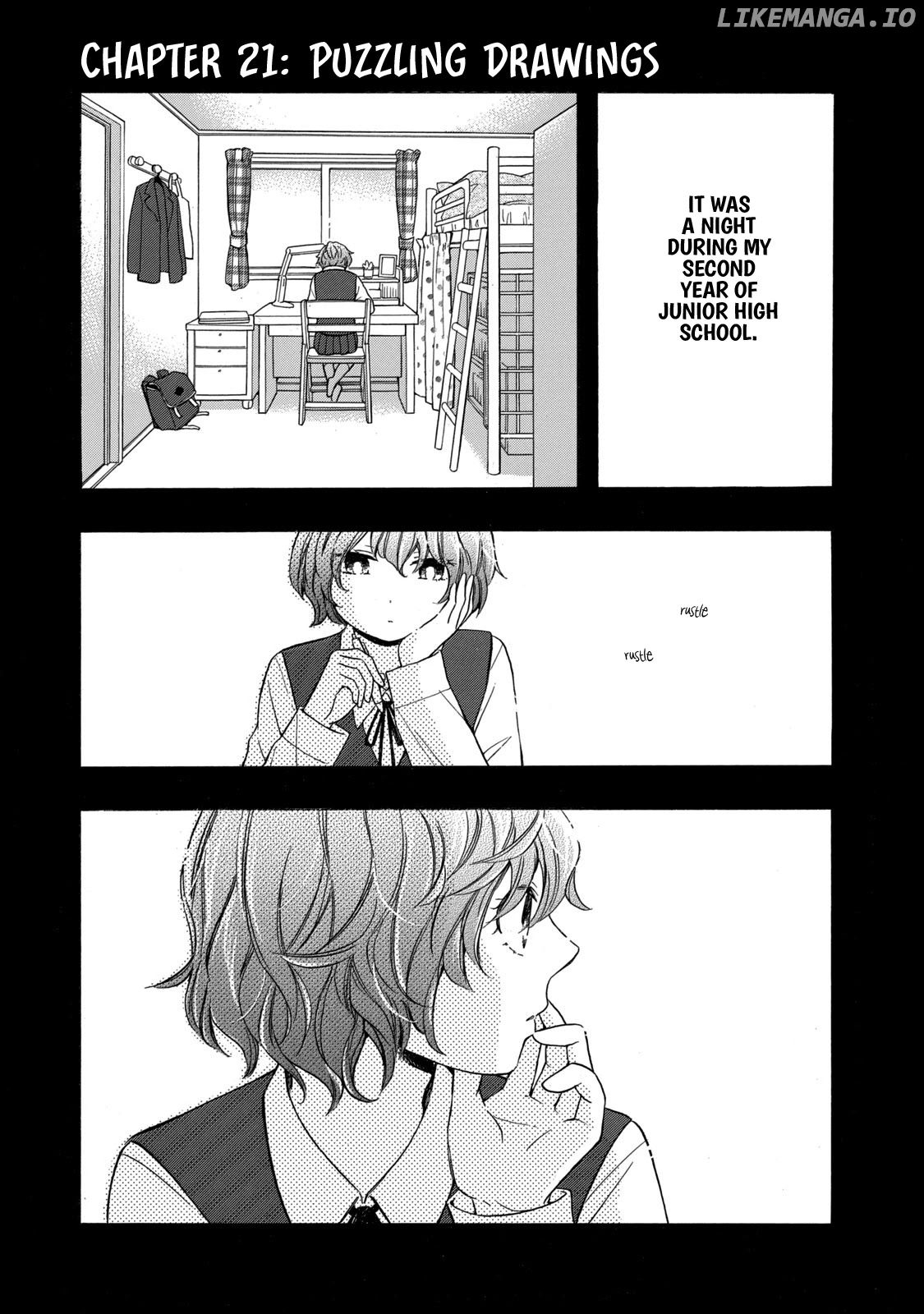 Hanazono And Kazoe's Bizzare After School Rendezvous chapter 21 - page 1