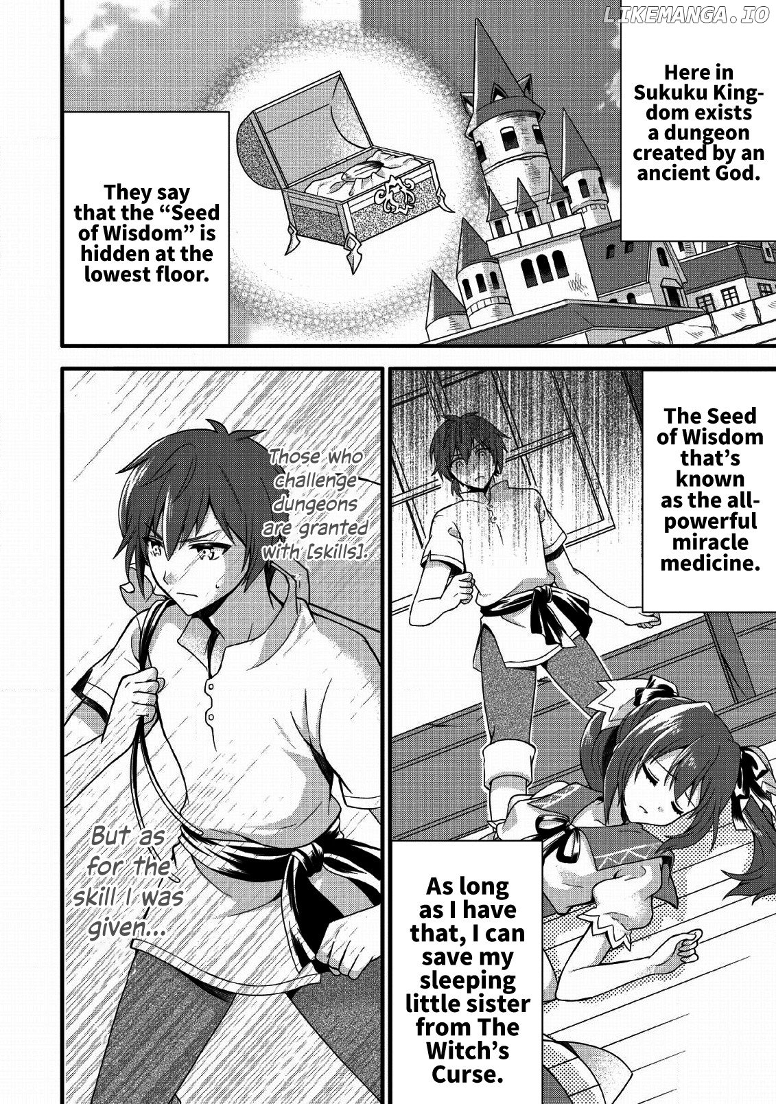 Kami Skill (Kokyuu) Suru Dake De Level Up Suru Boku Wa, Kamigami No Dungeon E Idomu chapter 1 - page 3