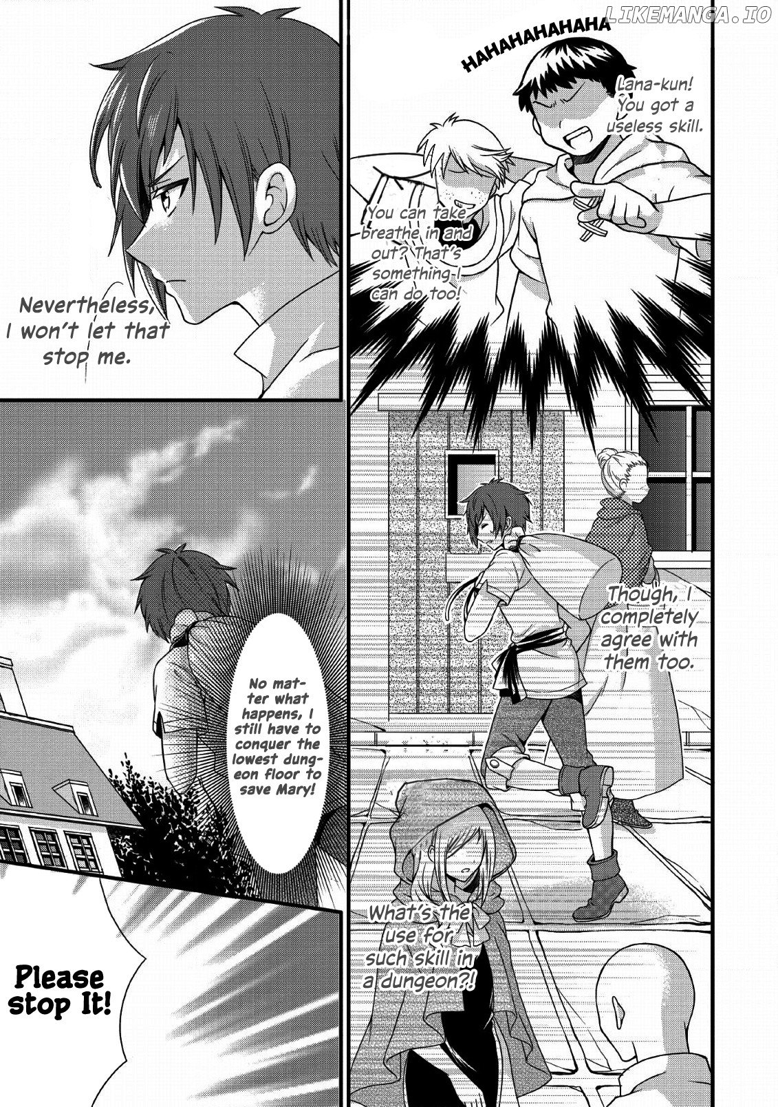 Kami Skill (Kokyuu) Suru Dake De Level Up Suru Boku Wa, Kamigami No Dungeon E Idomu chapter 1 - page 6