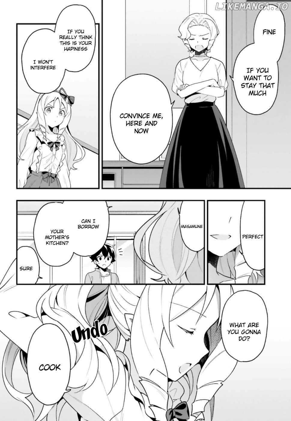 Eromanga-Sensei: Yamada Elf-Daisensei No Koi Suru Junshin Gohan chapter 16 - page 8