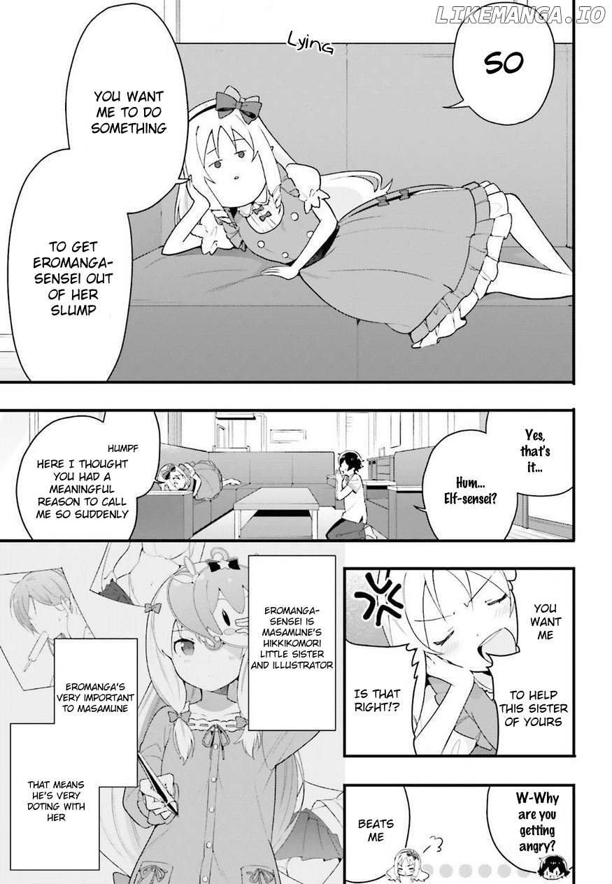 Eromanga-Sensei: Yamada Elf-Daisensei No Koi Suru Junshin Gohan chapter 6 - page 5