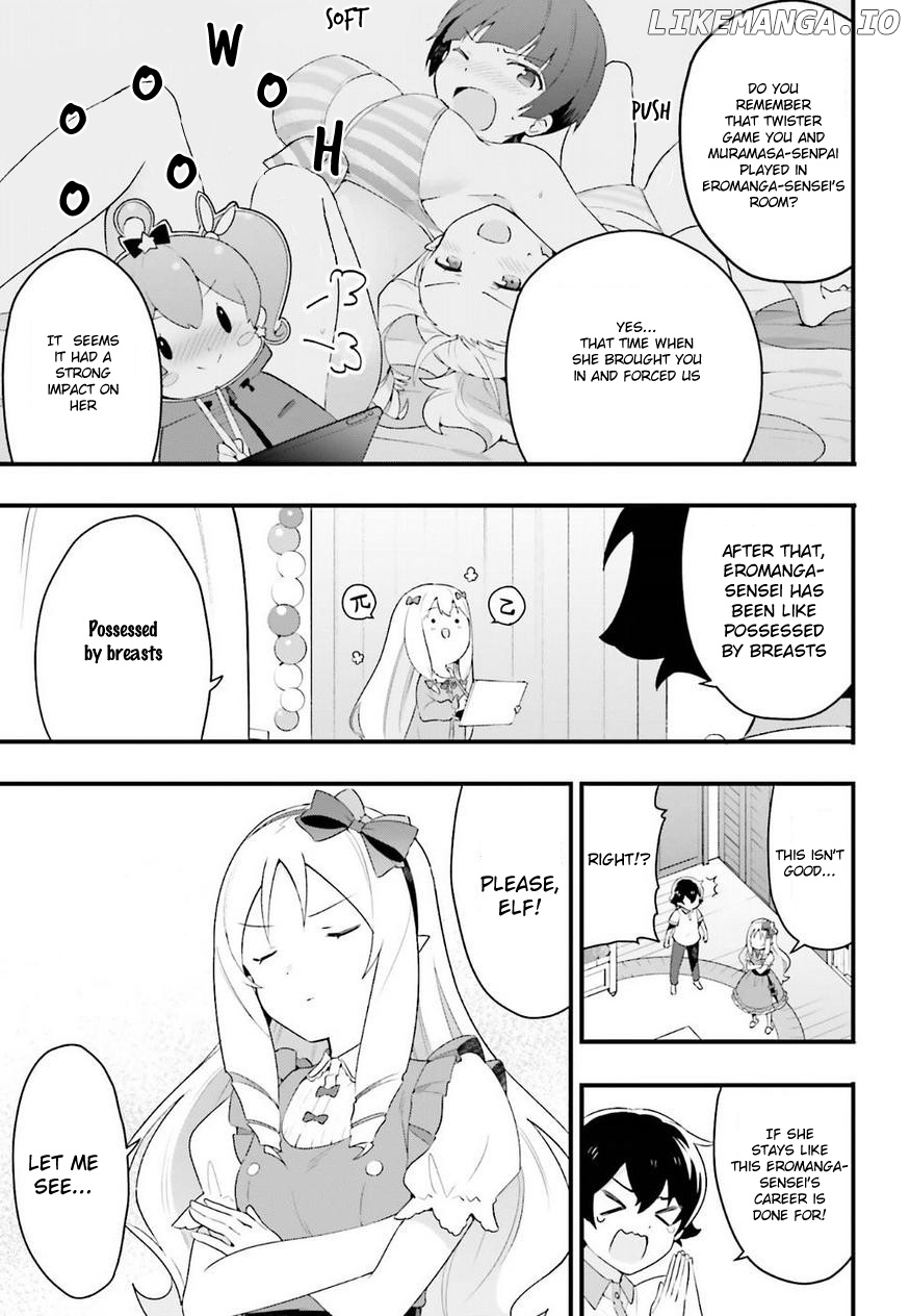 Eromanga-Sensei: Yamada Elf-Daisensei No Koi Suru Junshin Gohan chapter 6 - page 9