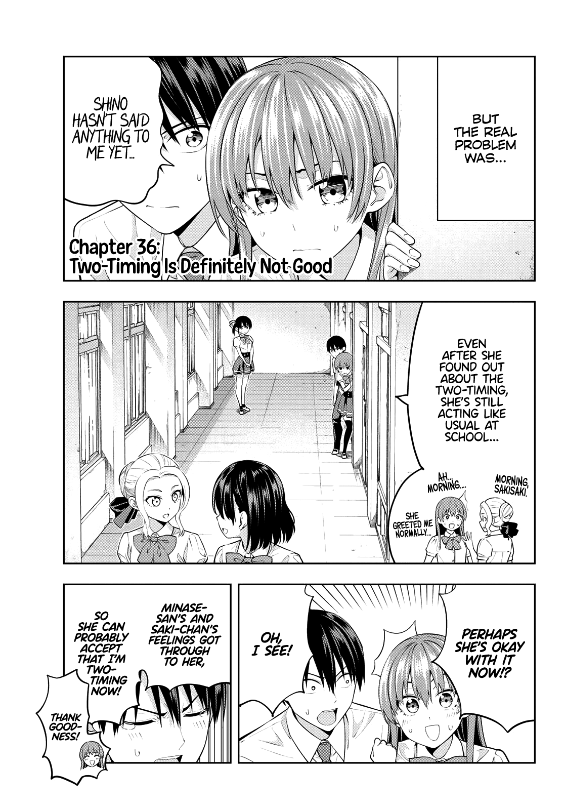 Kanojo mo Kanojo chapter 36 - page 6