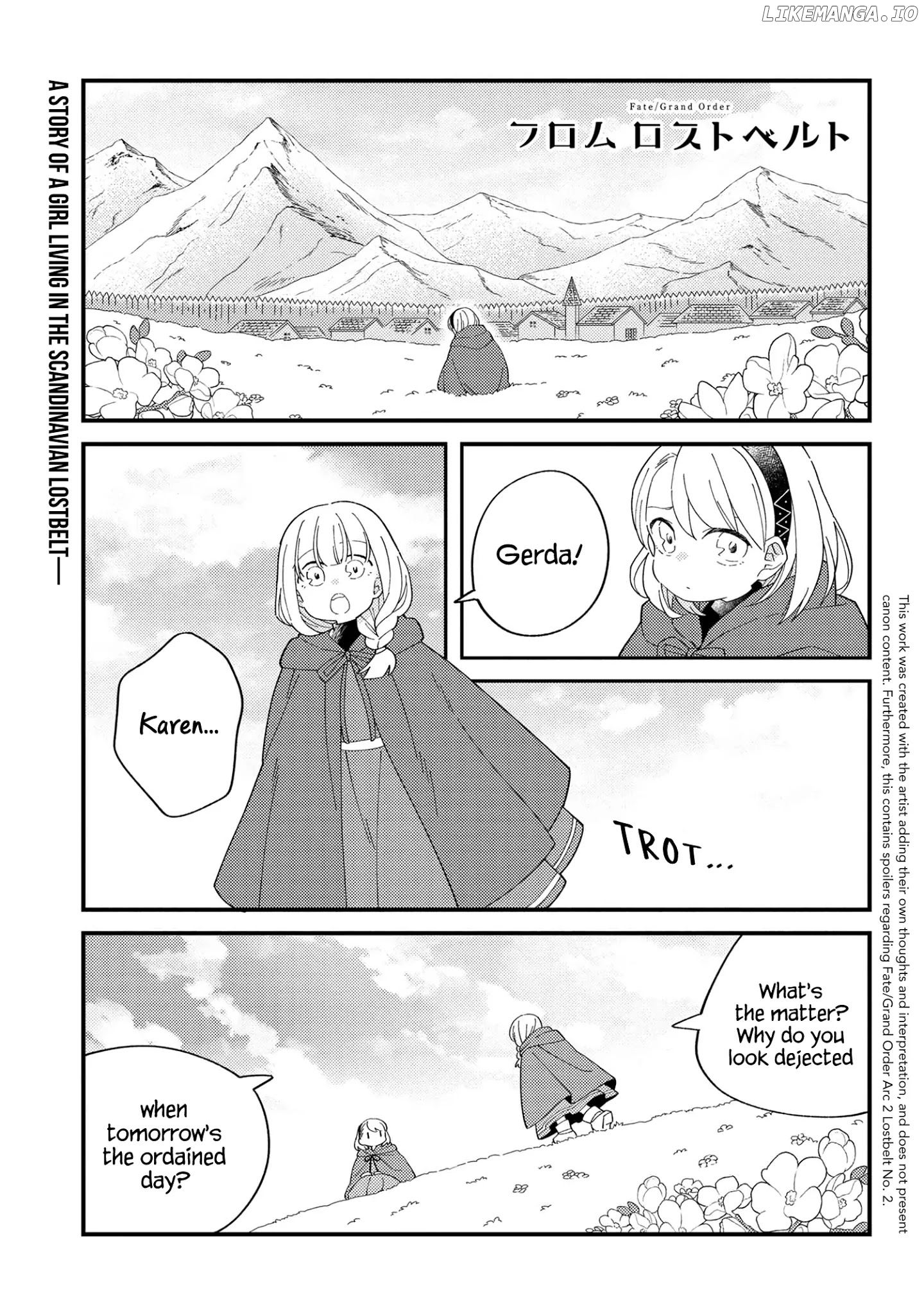 Fate/grand Order From Lostbelt chapter 9 - page 1