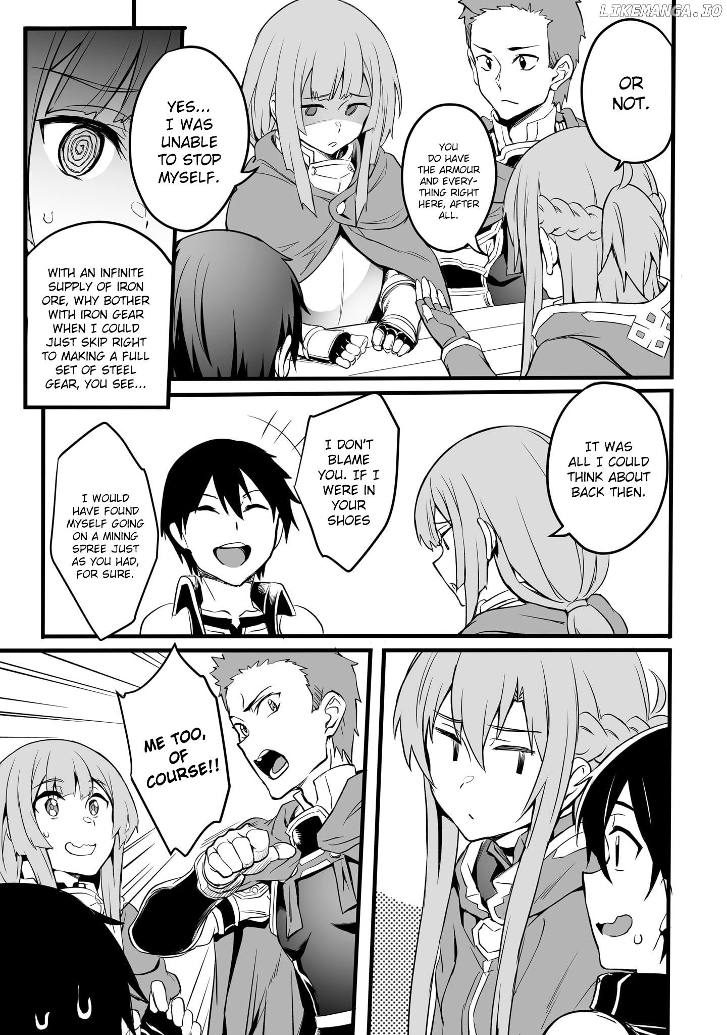 Sword Art Online: Progressive - Kuraki Yuuyami No Scherzo chapter 8 - page 13