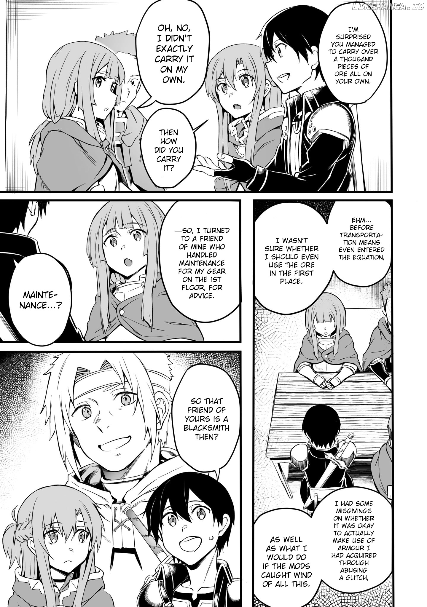 Sword Art Online: Progressive - Kuraki Yuuyami No Scherzo chapter 8 - page 15